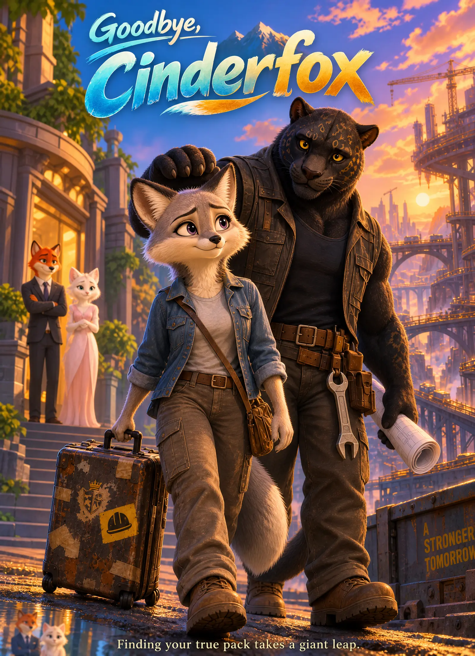 Goodbye, Cinderfox short drama poster