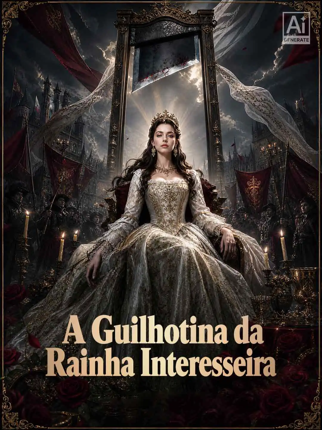 A Guilhotina da Rainha Interesseira short drama poster
