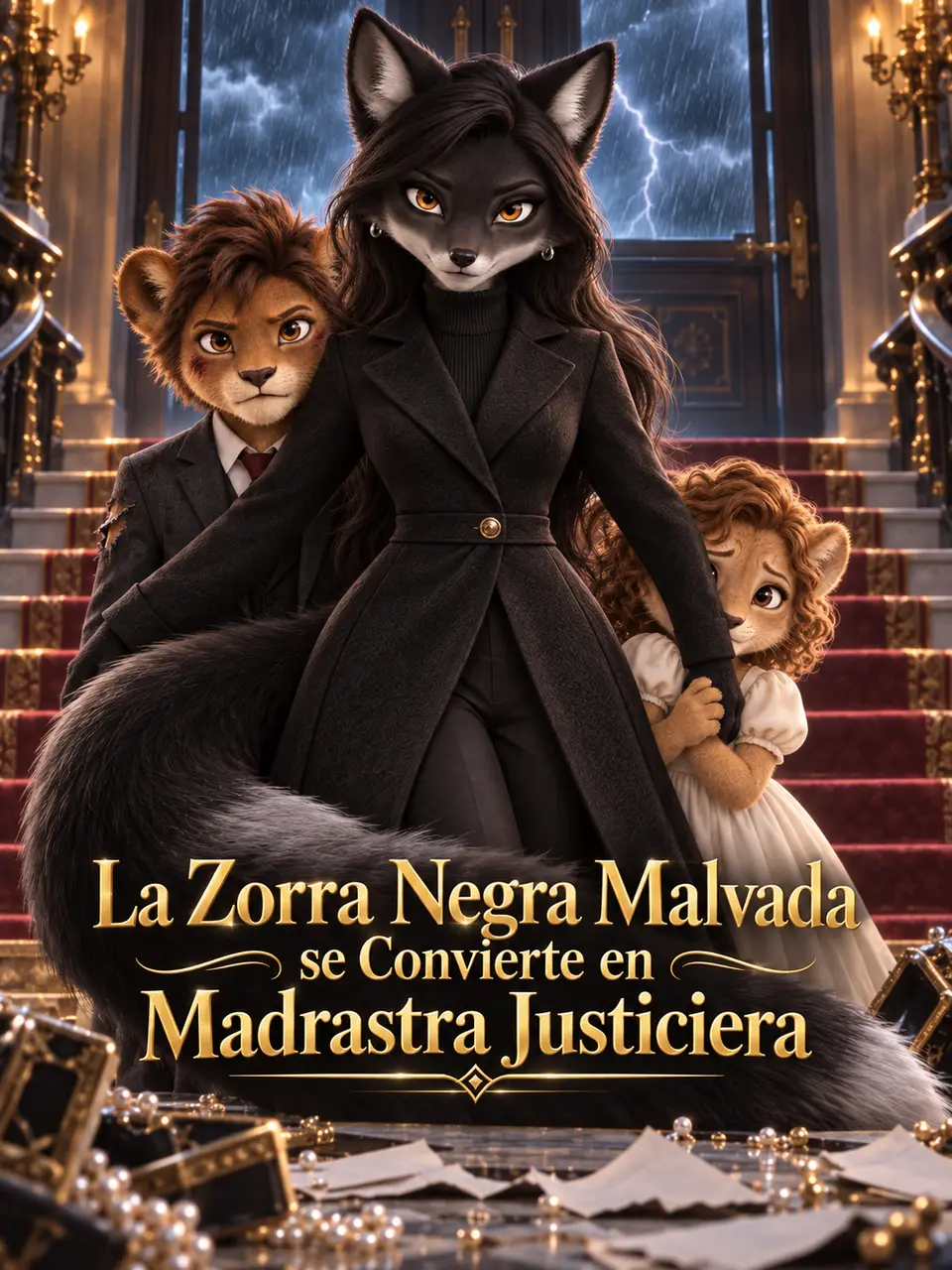 La Zorra Negra Malvada se Convierte en Madrastra Justiciera short drama poster