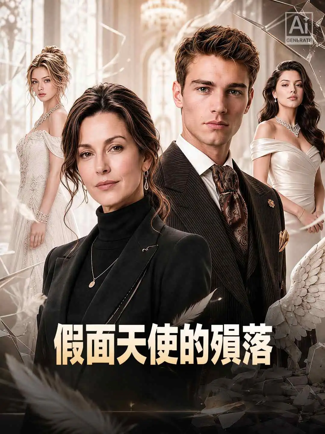 假面天使的殞落 short drama poster