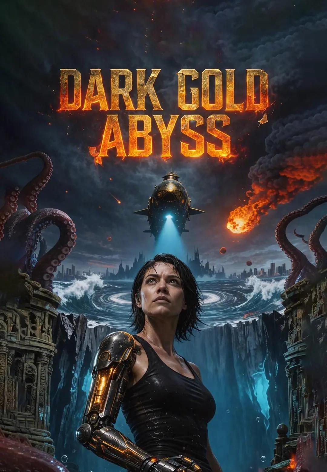 Dark Gold Abyss short drama poster