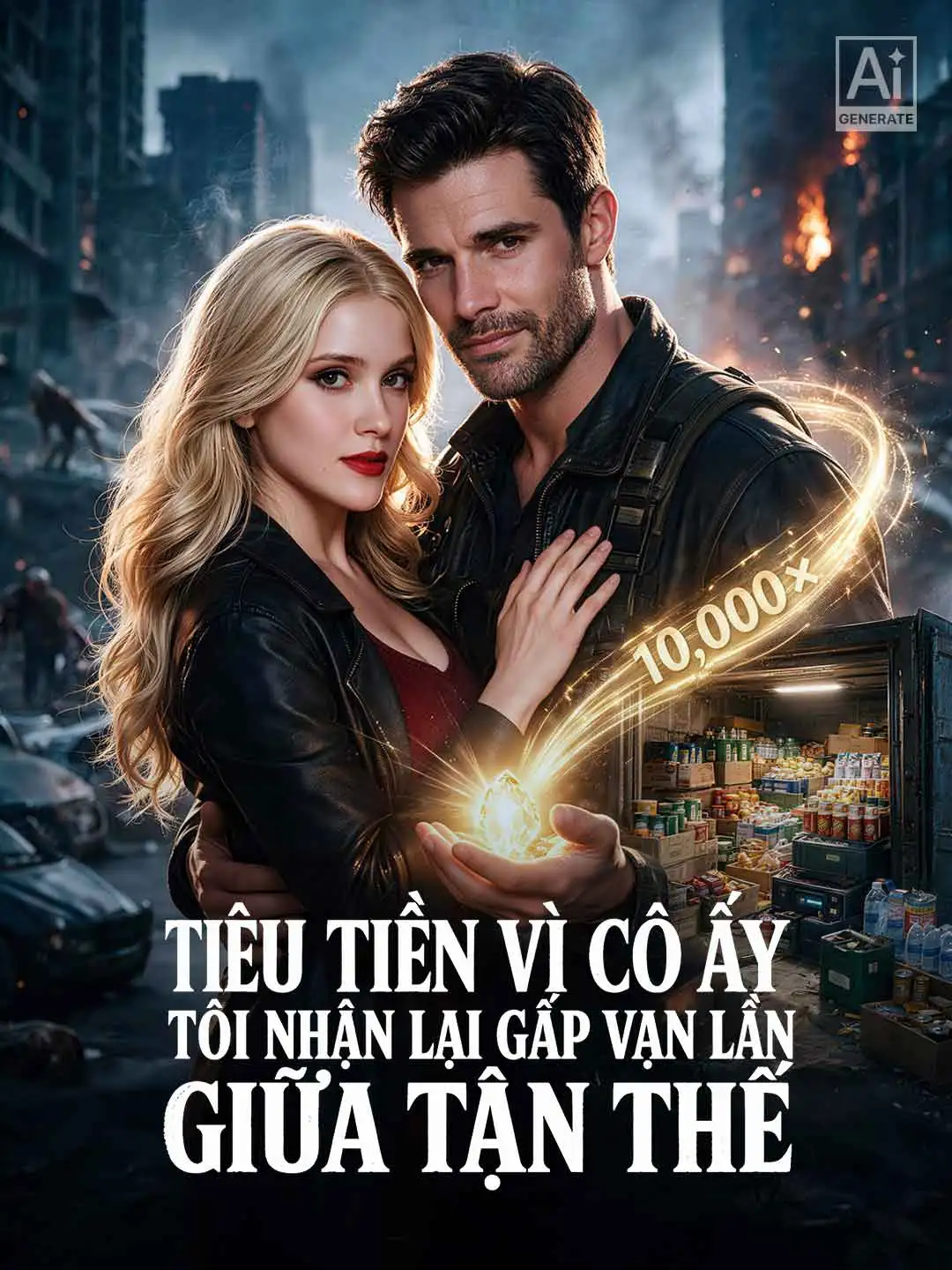 TIÊU TIỀN VÌ CÔ ẤY TÔI NHẬN LẠI GẤP VẠN LẦN GIỮA TẬN THẾ short drama poster