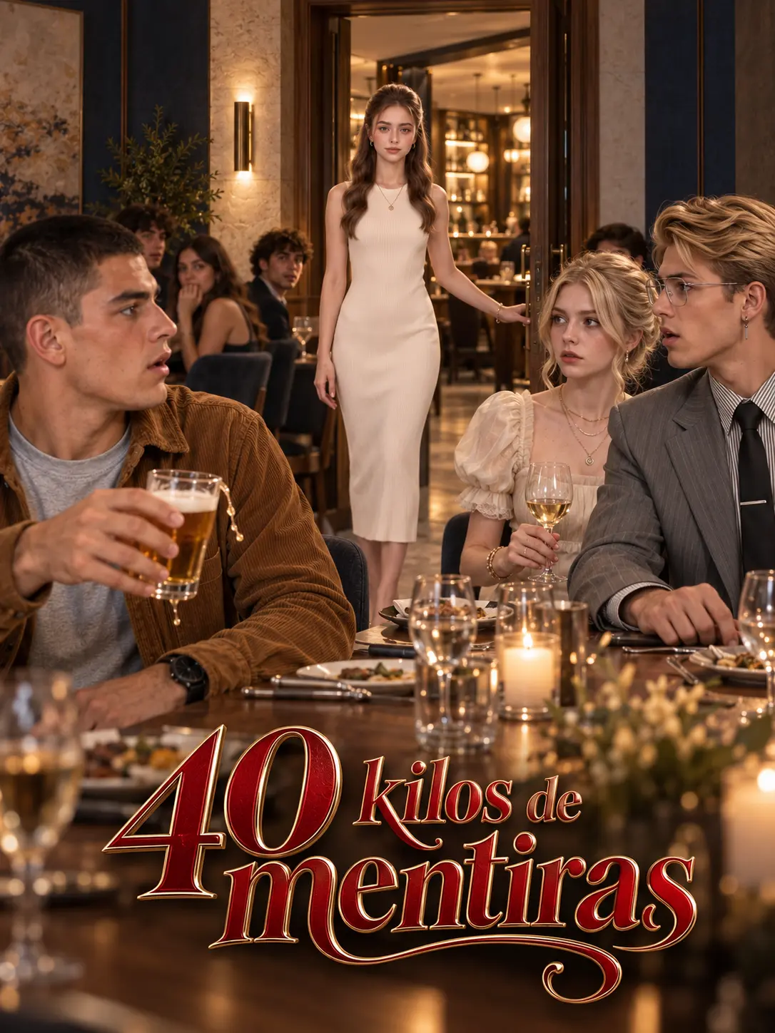 40 kilos de mentiras short drama poster