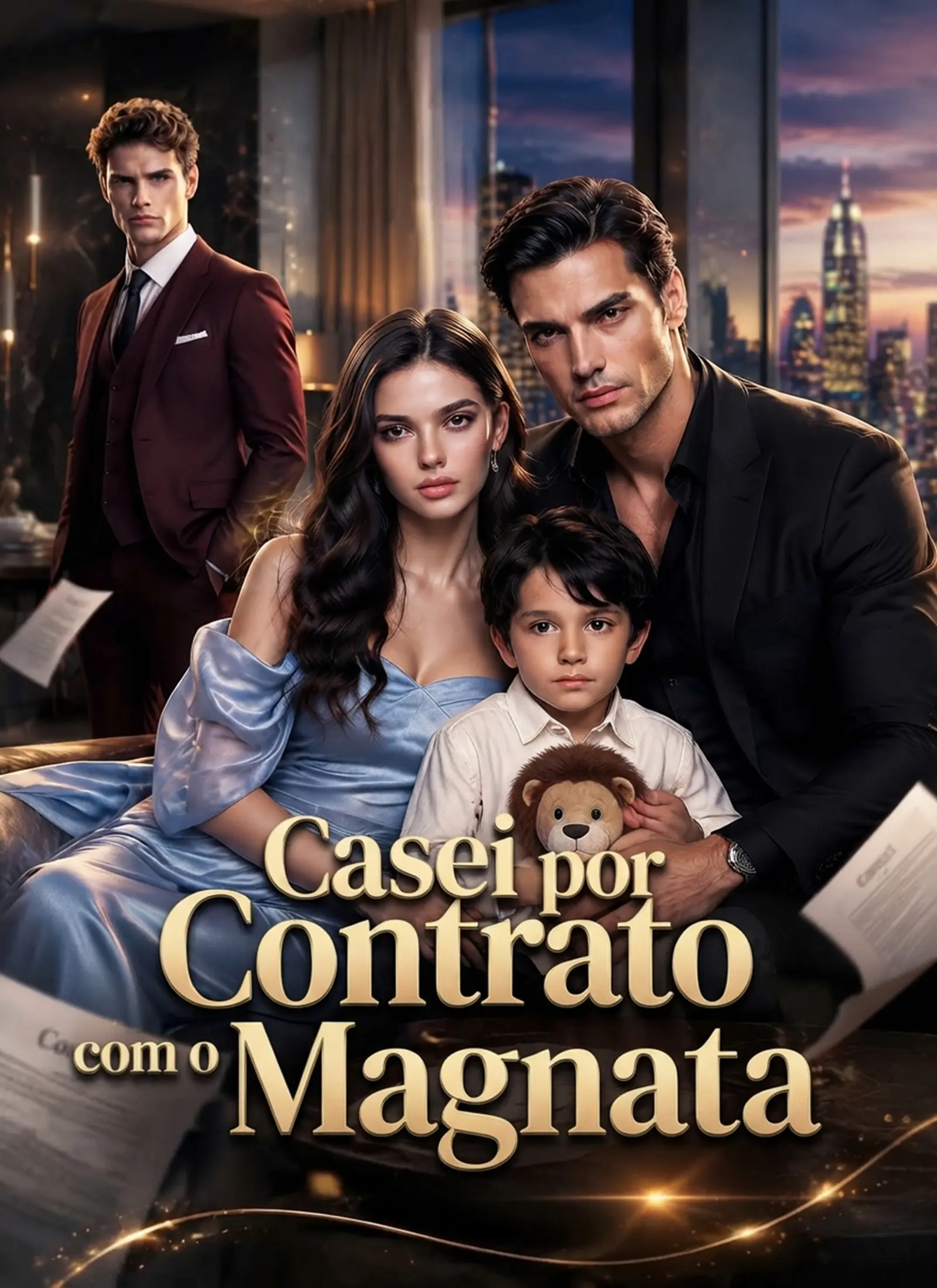 [Dublado]Casei por contrato com o Magnata short drama poster