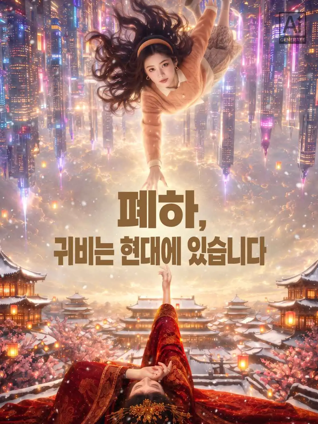폐하, 귀비는 현대에 있습니다 short drama poster