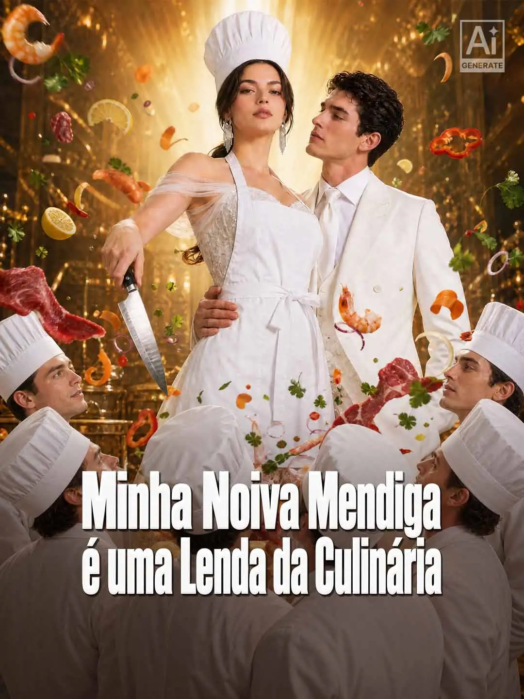 Minha Noiva Mendiga é Uma Lenda da Culinária short drama poster