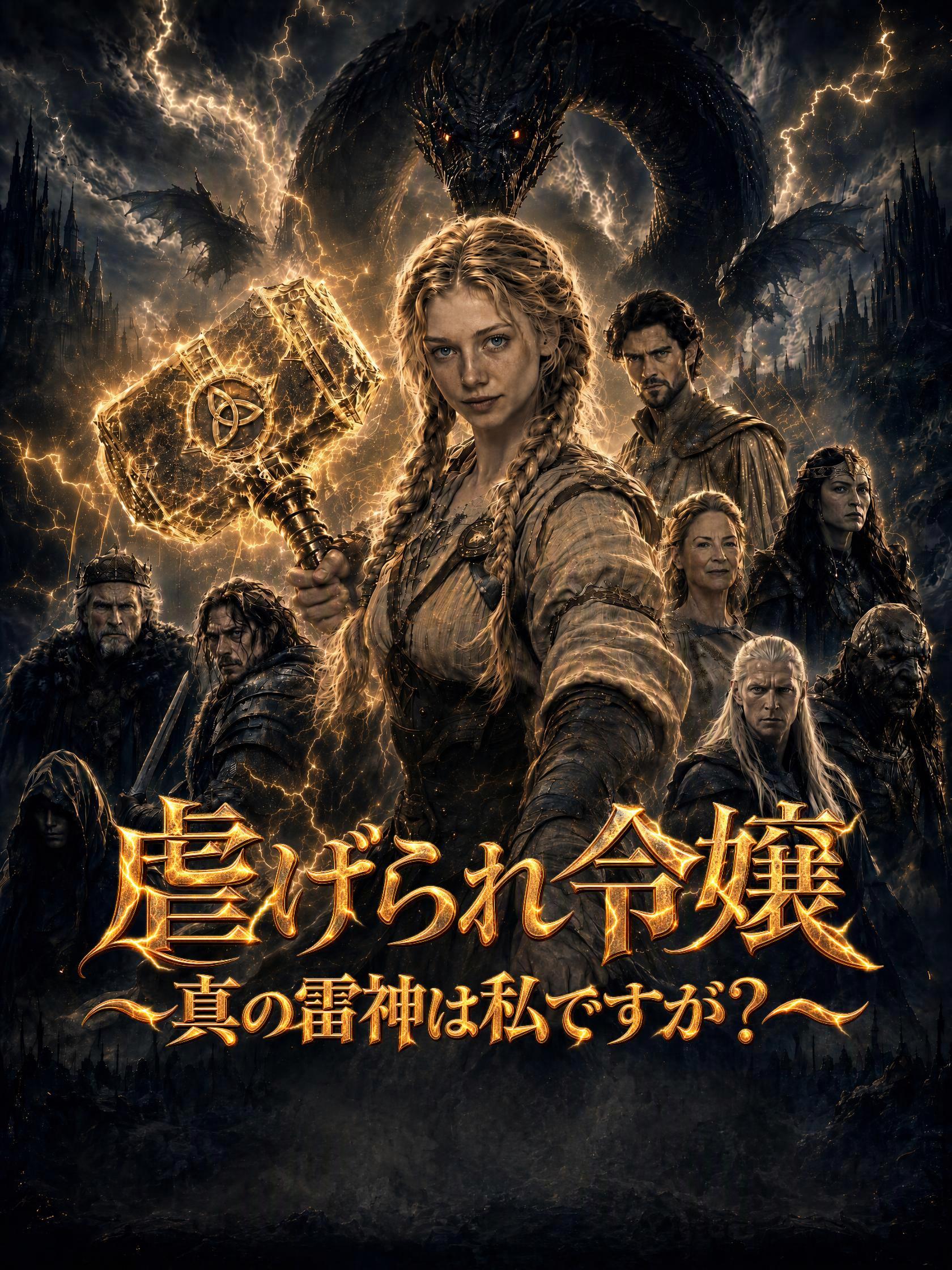 虐げられ令嬢～真の雷神は私ですが？～ short drama poster