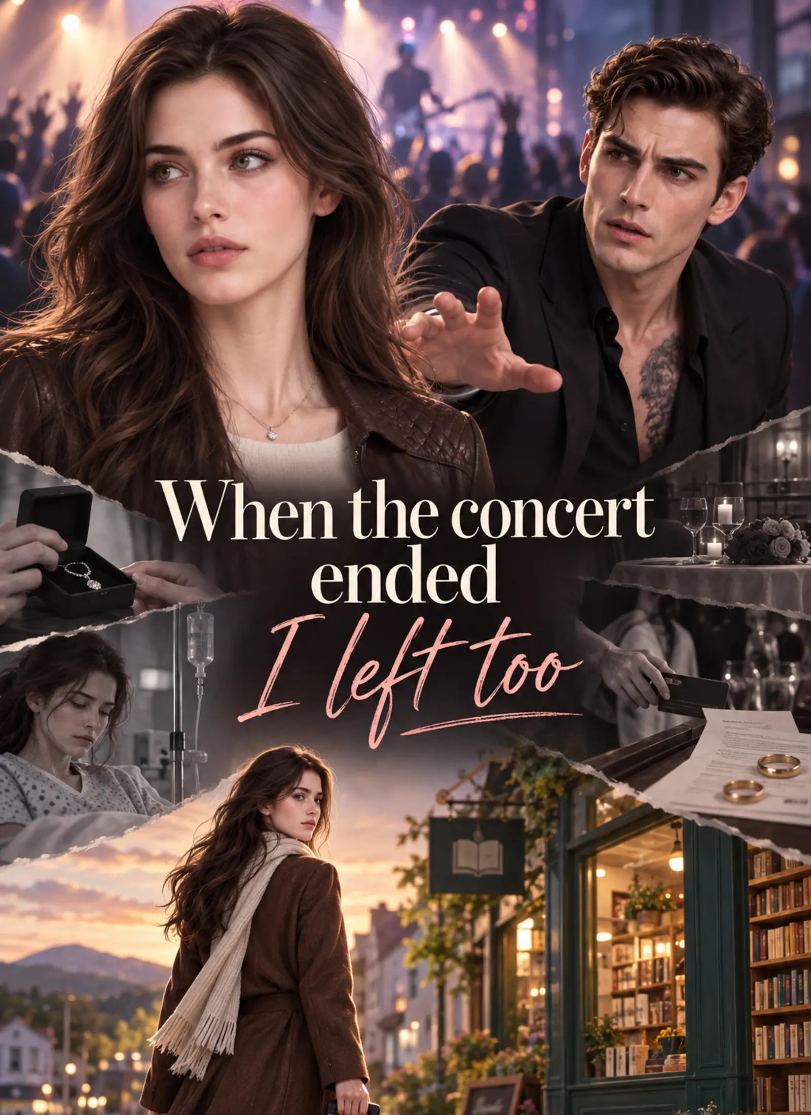When the concert ended, I left too short drama poster