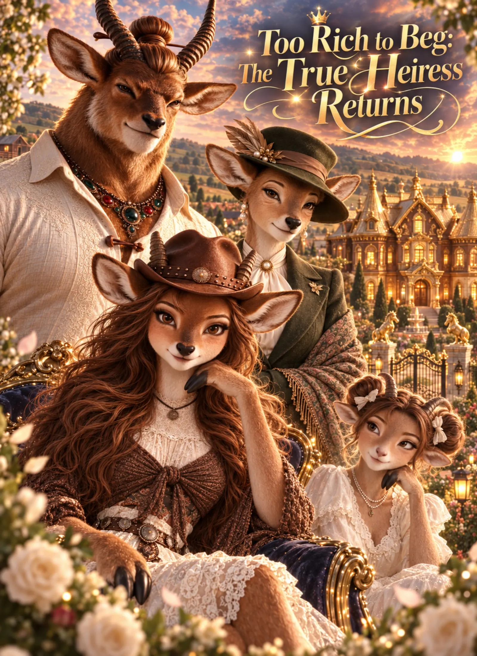 Too Rich to Beg: The True Heiress Returns short drama poster