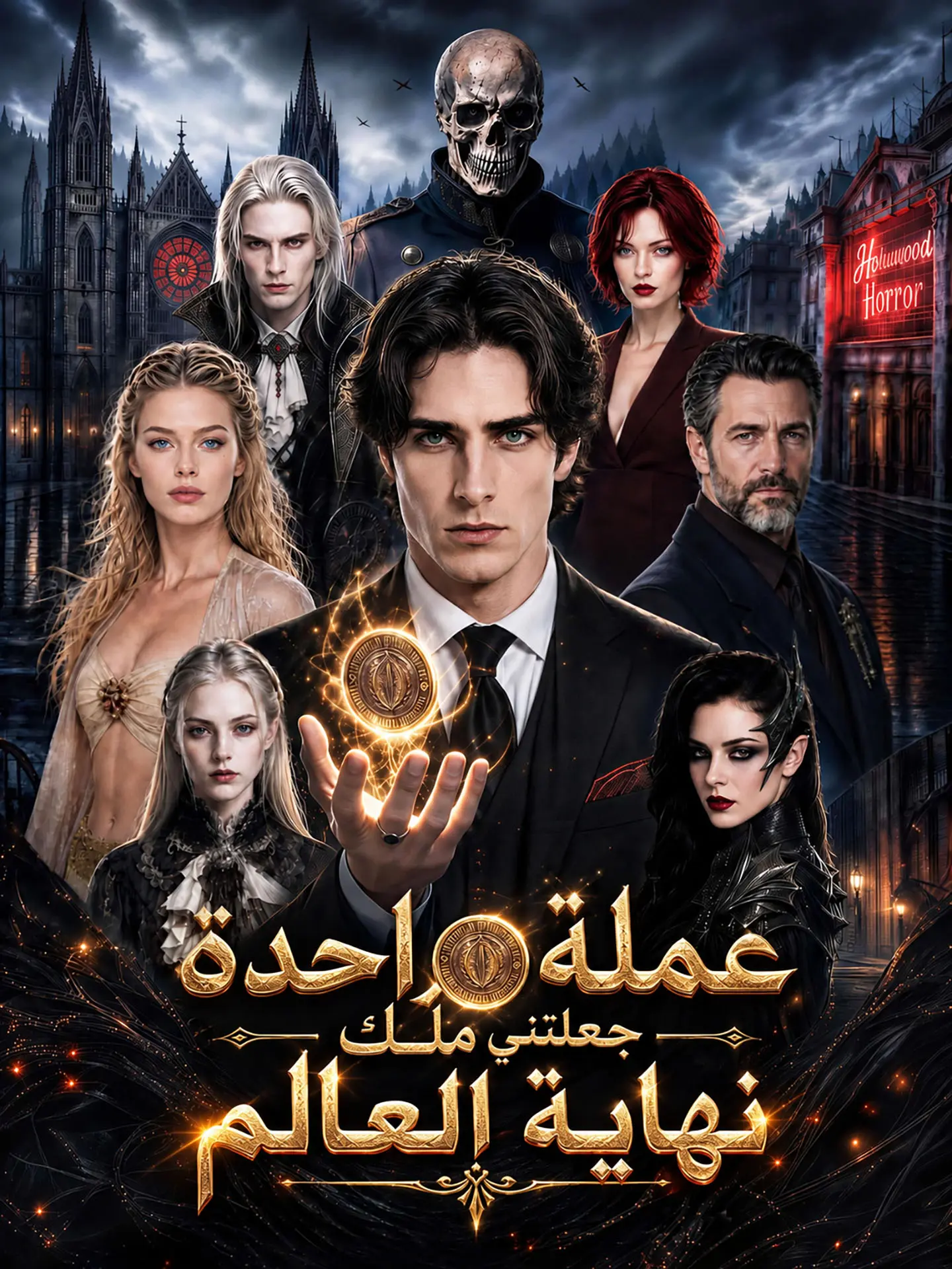 المدبلج-عملة واحدة جعلتني ملك نهاية العالم short drama poster
