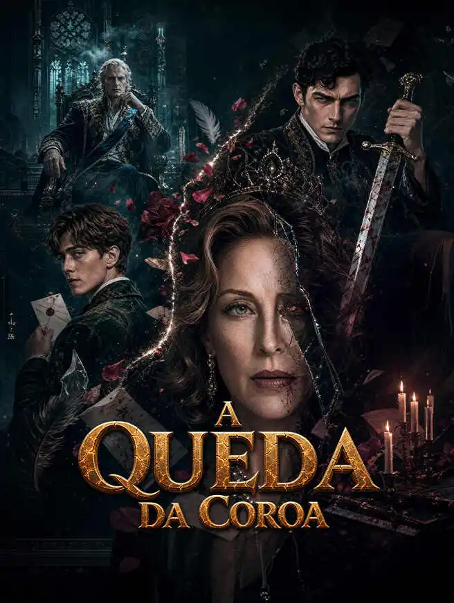 A Queda da Coroa short drama poster