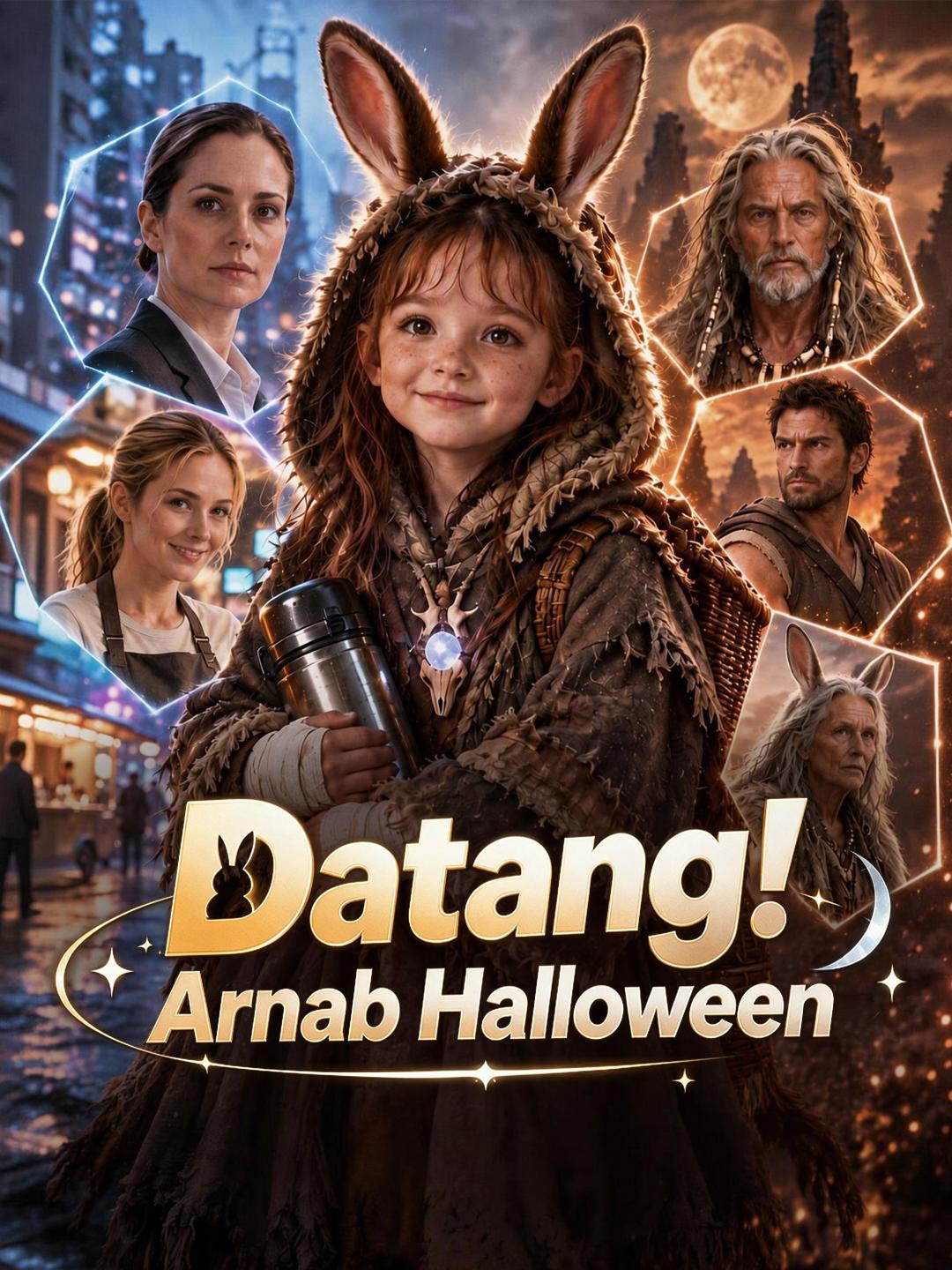 Datang! Arnab Halloween short drama poster