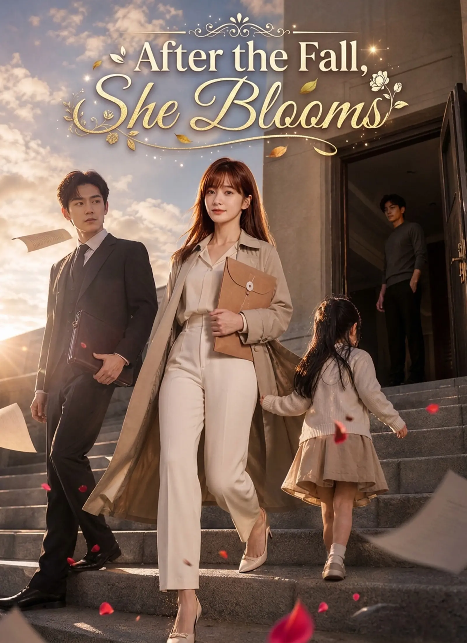 After the Fall, She Blooms short drama poster