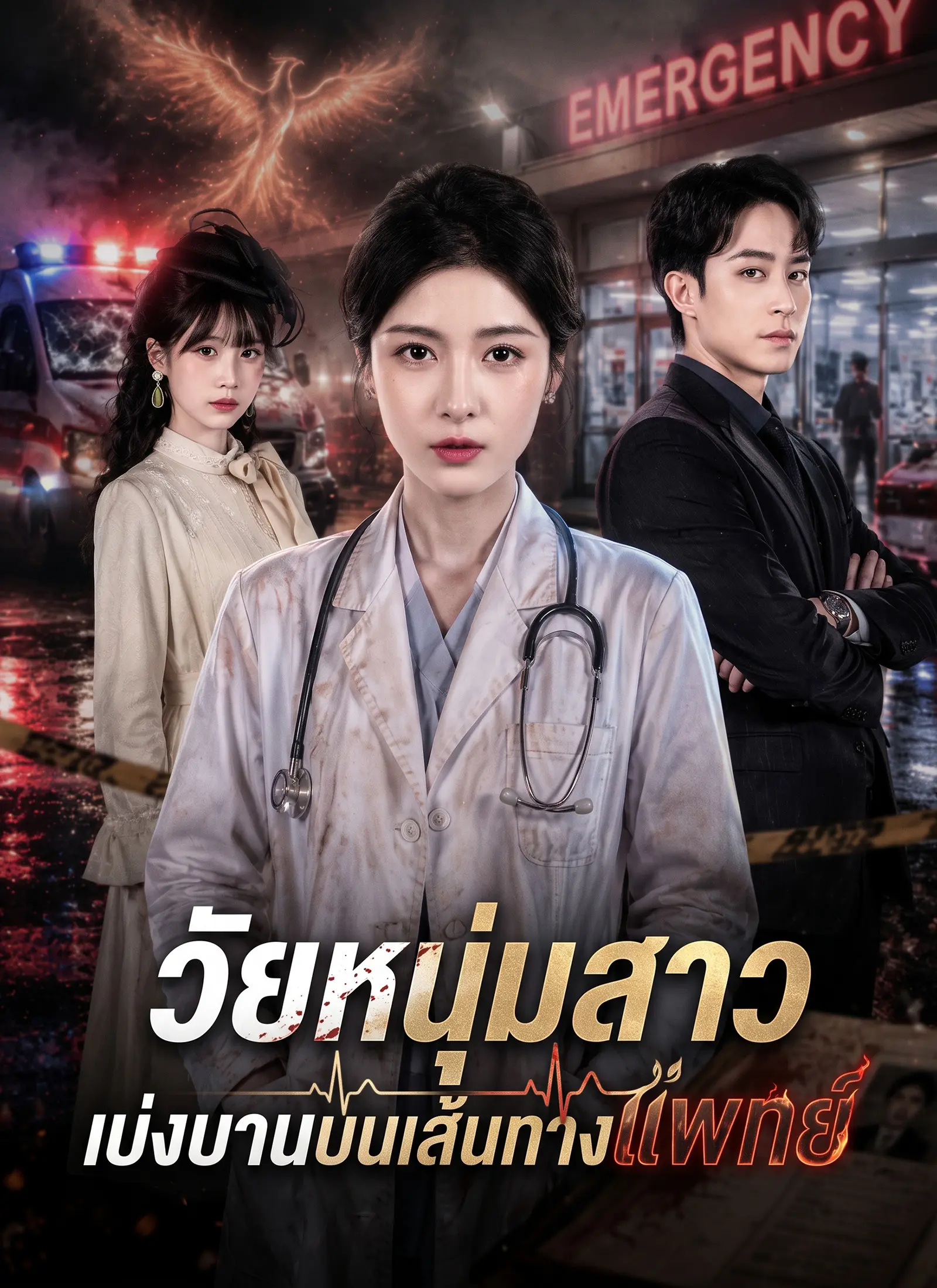 [พากย์ไทย]วัยหนุ่มสาวเบ่งบานบนเส้นทางแพทย์ short drama poster
