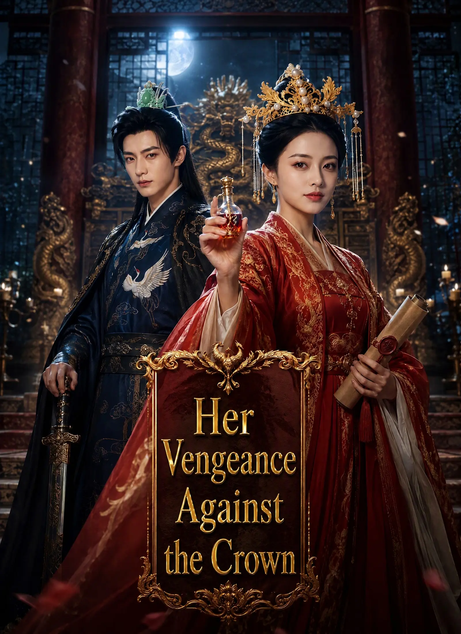 [Dubbed] Her Vengeance Against the Crown short drama poster