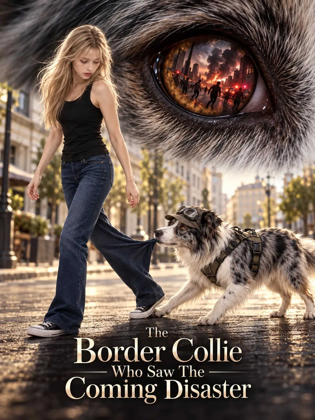 The Border Collie Who Saw The Coming Disaster short drama poster