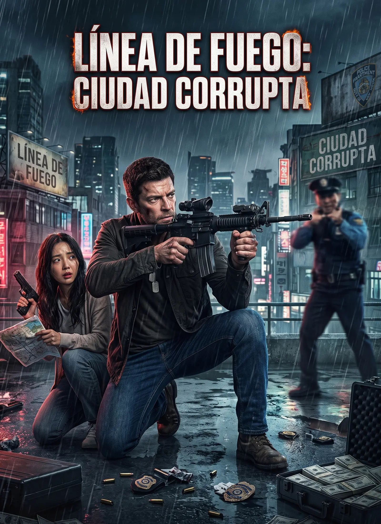[Doblado]Línea de Fuego: Ciudad Corrupta short drama poster
