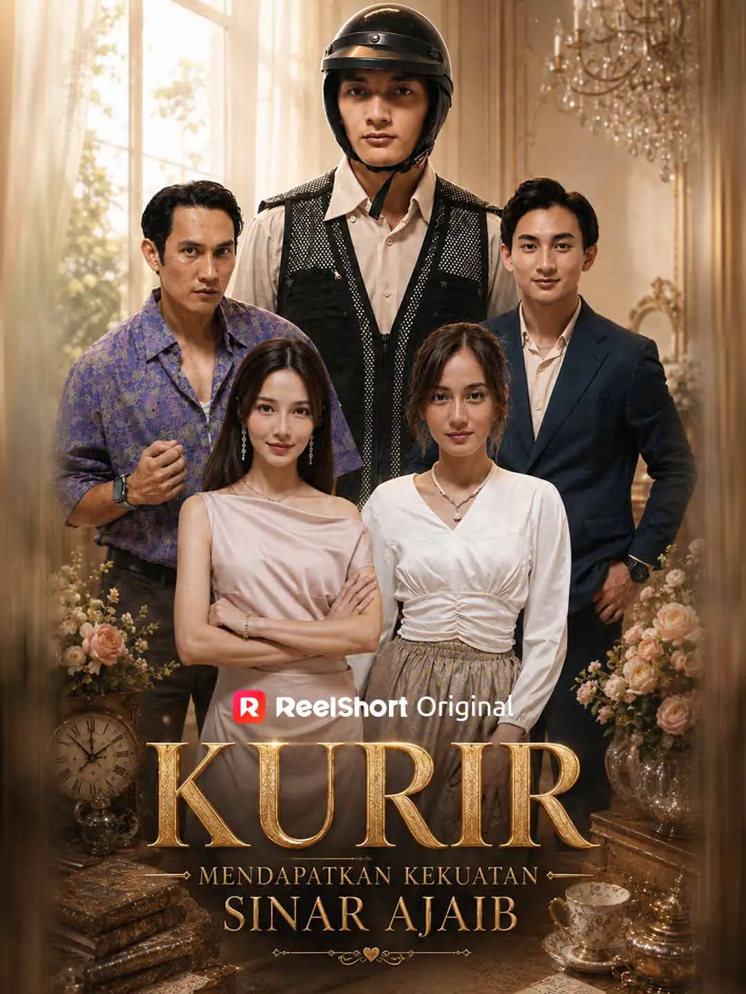 Kurir Mendapatkan Kekuatan Sinar Ajaib short drama poster