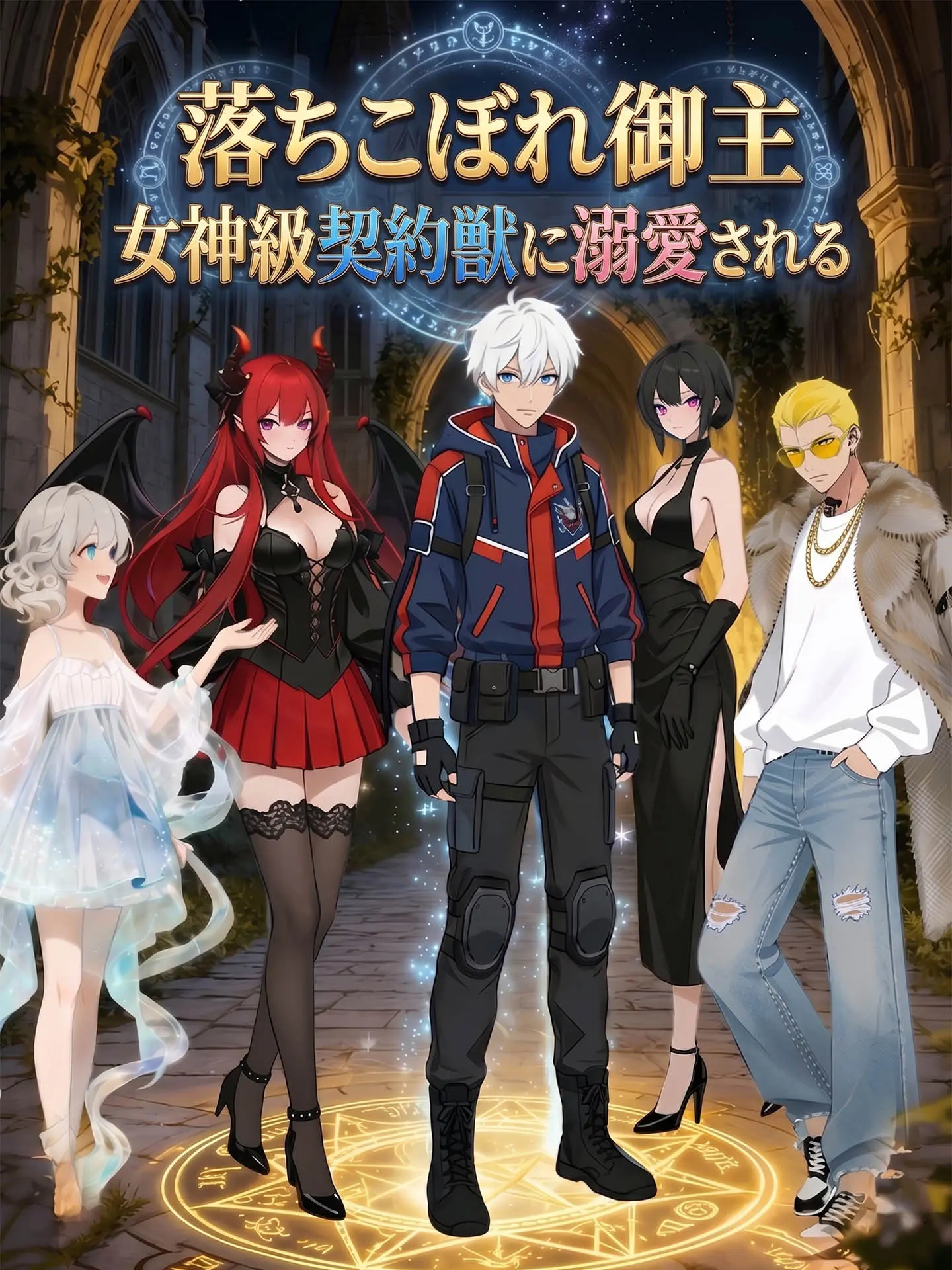 落ちこぼれ御主 女神級契約獣に溺愛される short drama poster