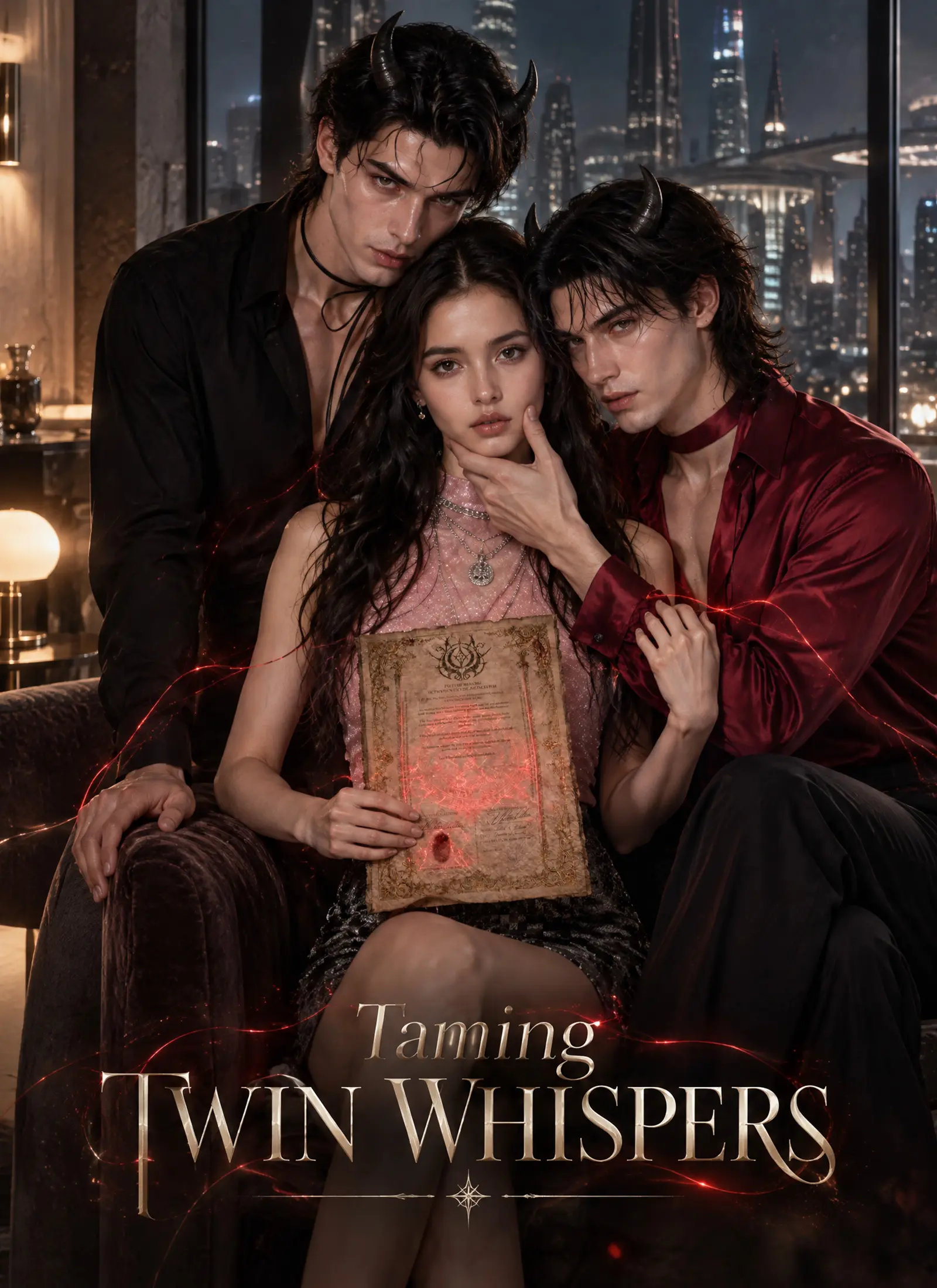 Taming Twin Whispers short drama poster