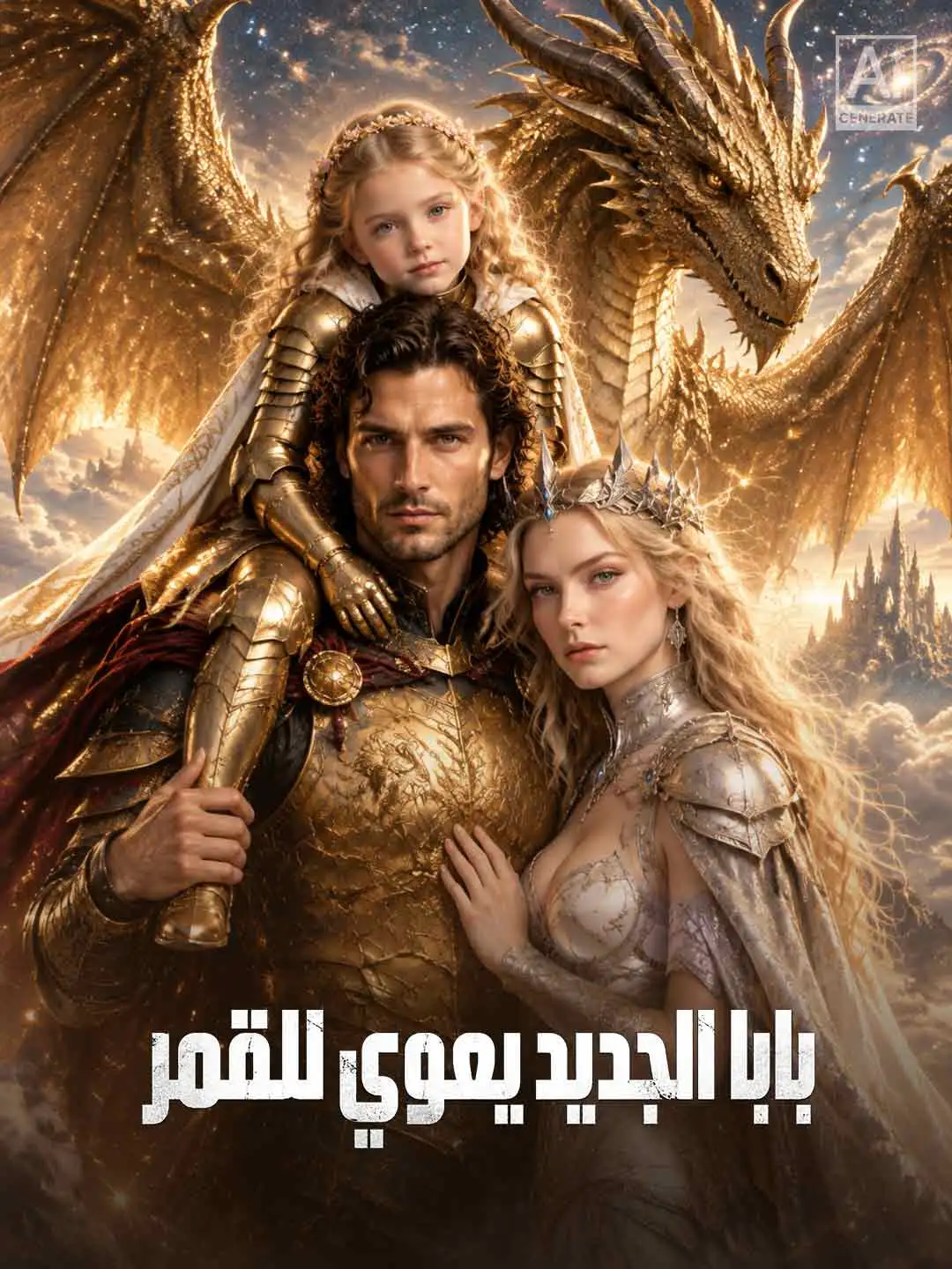 بابا الجديد يعوي للقمر short drama poster