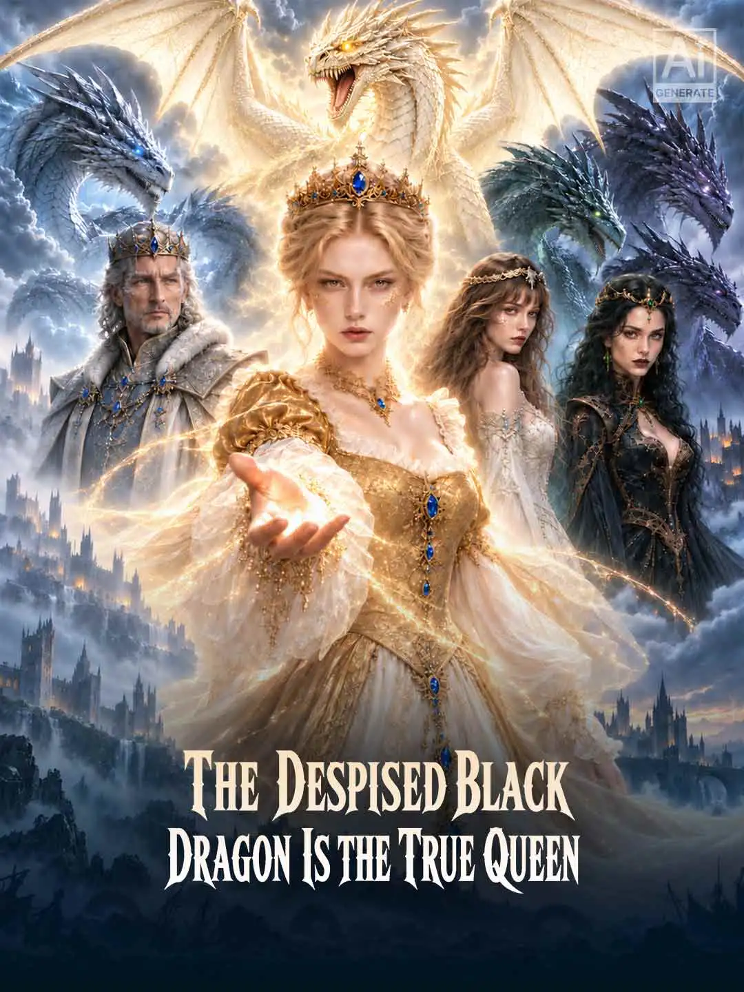 The Despised Black Dragon Is the True Queen short drama poster