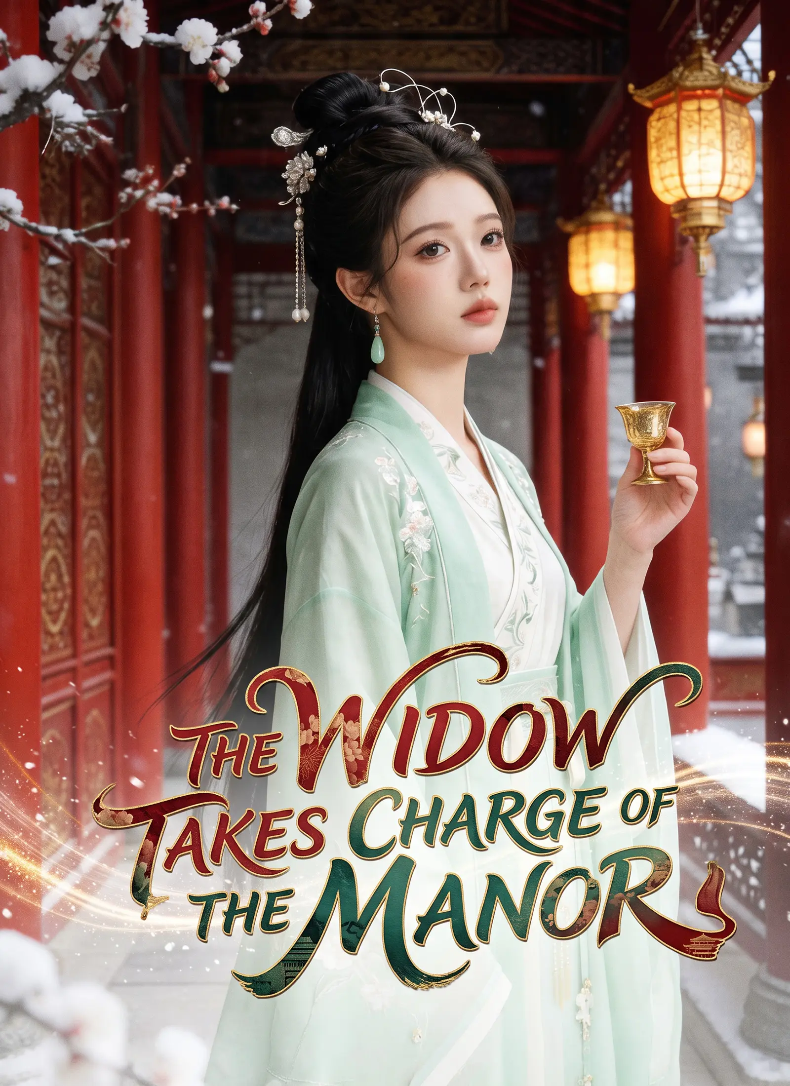 The Widow Takes Charge of the Manor short drama poster