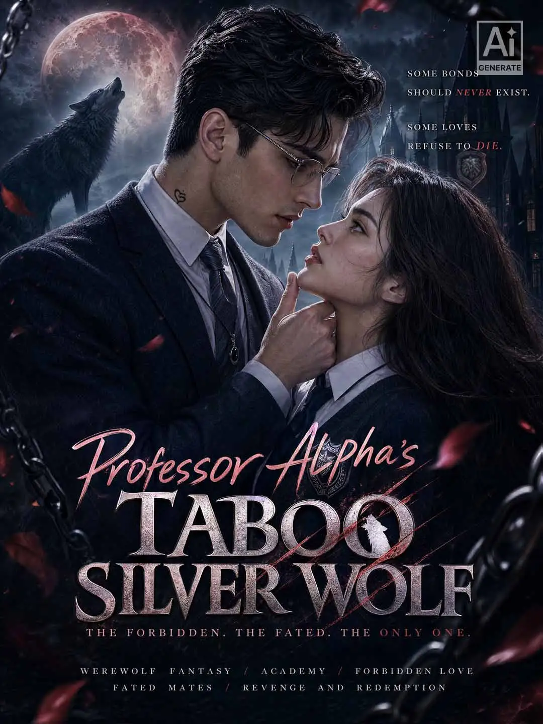 Professor Alpha's Taboo Silver Wolf short drama poster