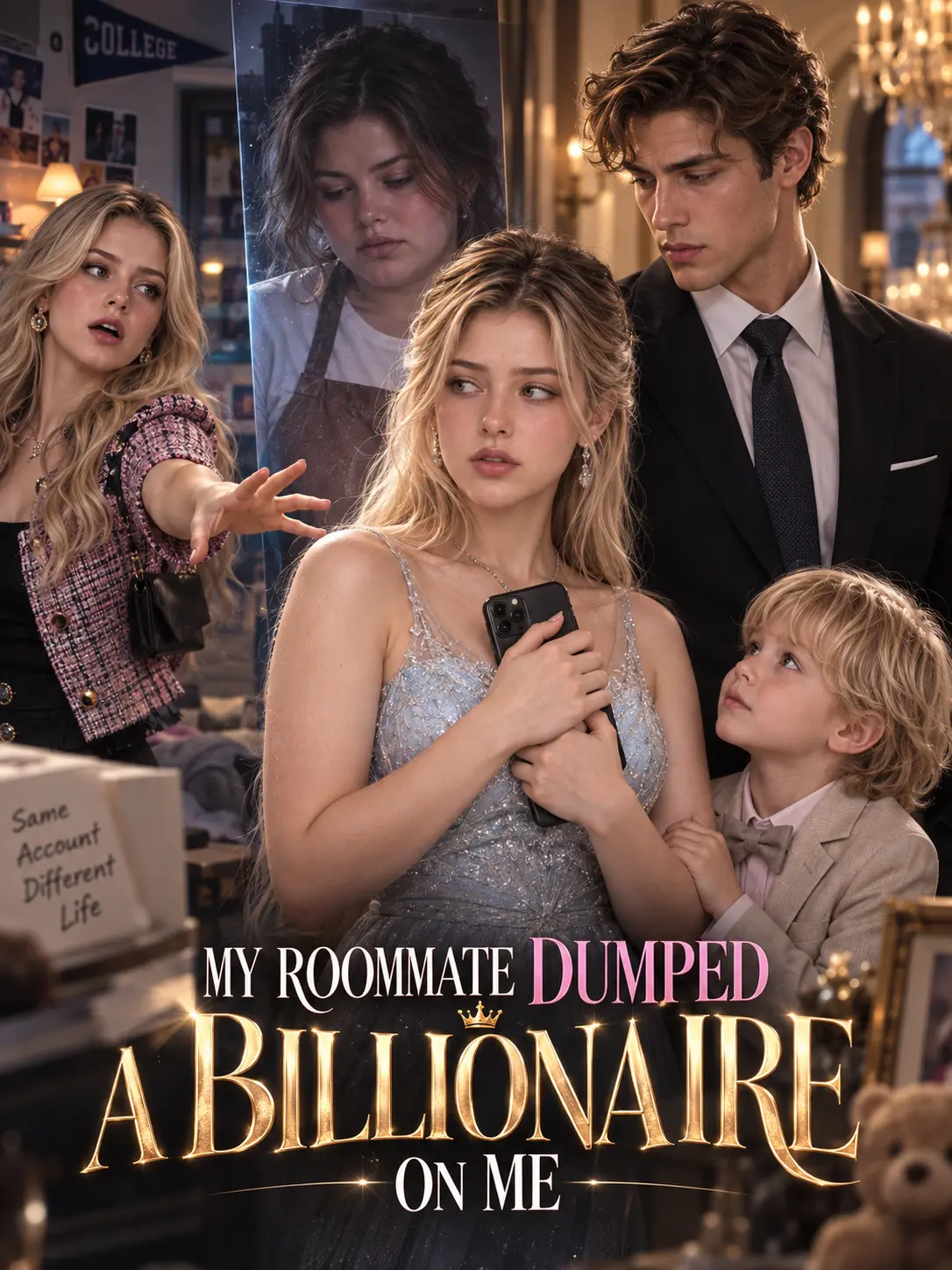 My Roommate Dumped a Billionaire on Me short drama poster