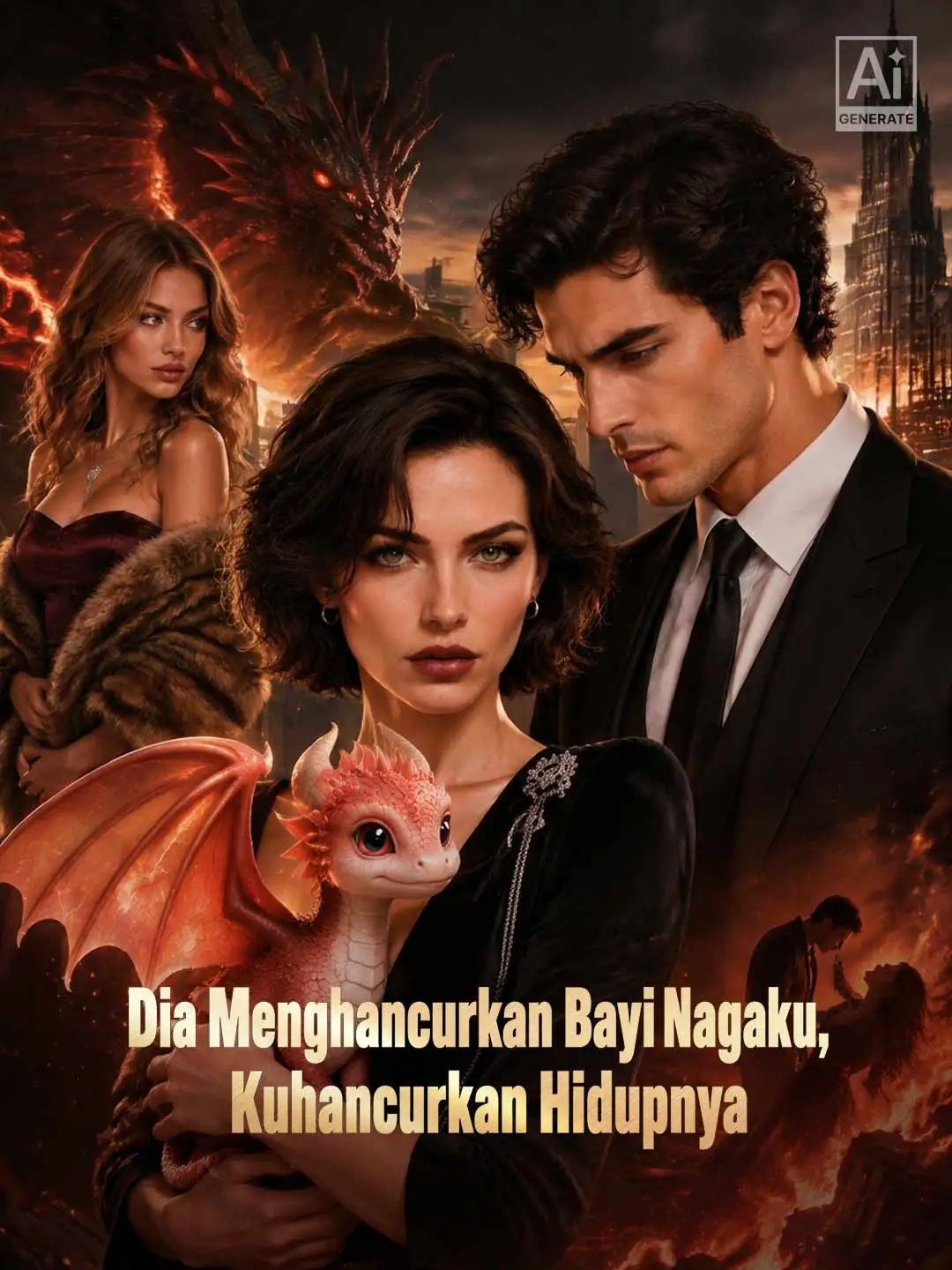 Dia Menghancurkan Bayi Nagaku, Kuhancurkan Hidupnya short drama poster
