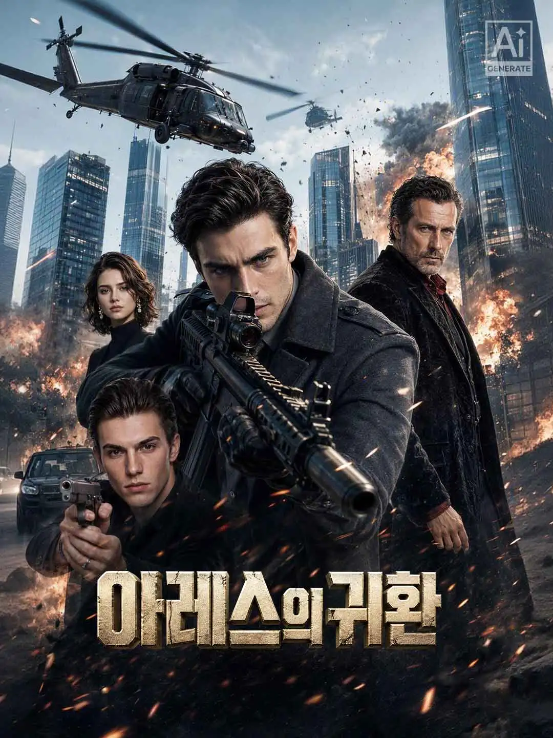 아레스의 귀환 short drama poster