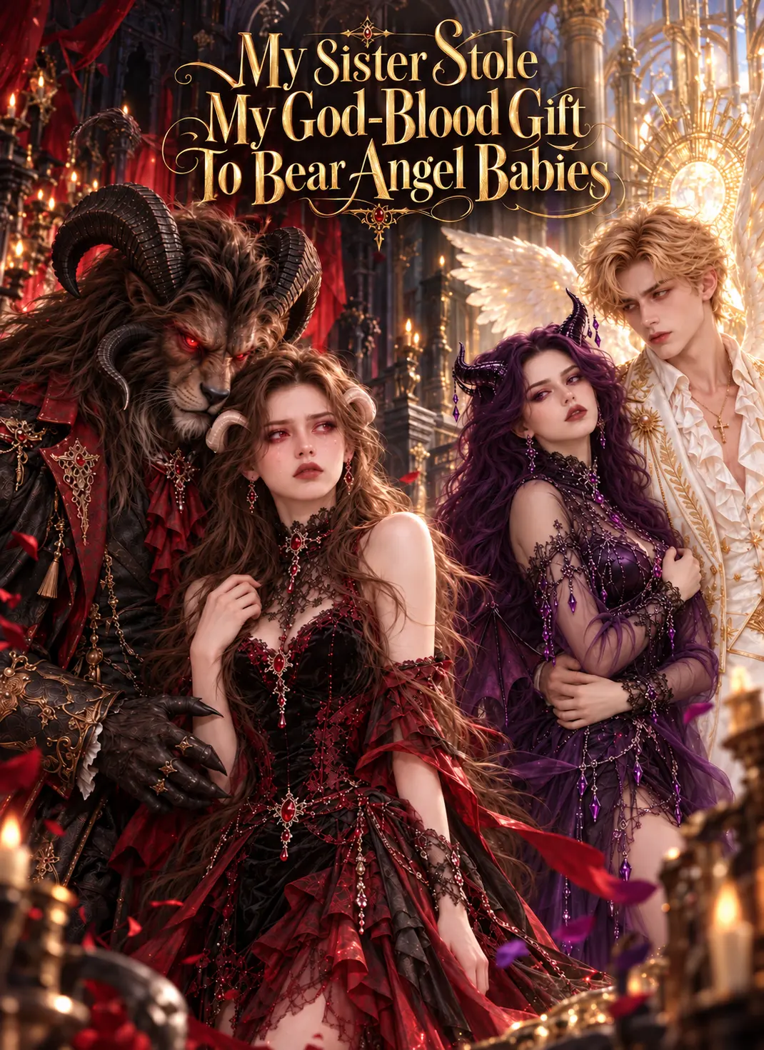 My Sister Stole My God‑Blood Gift To Bear Angel Babies short drama poster