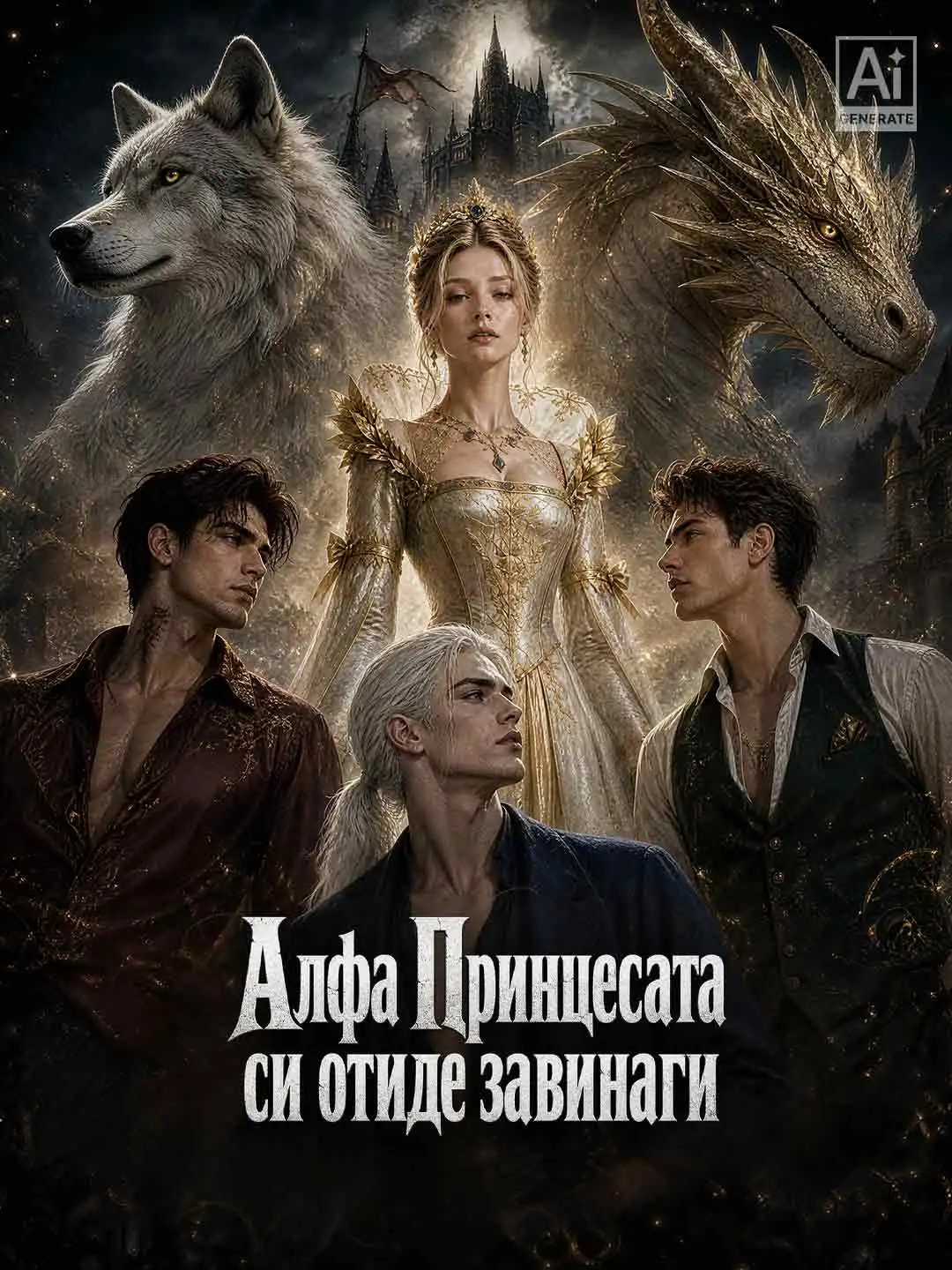 Алфа принцесата си отиде завинаги short drama poster
