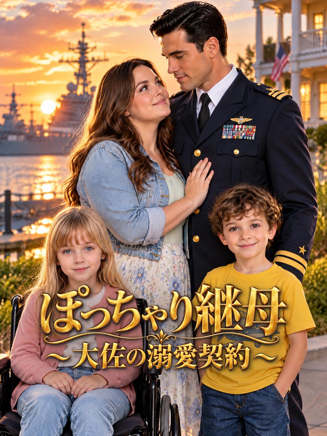 ぽっちゃり継母～大佐の溺愛契約～ short drama poster