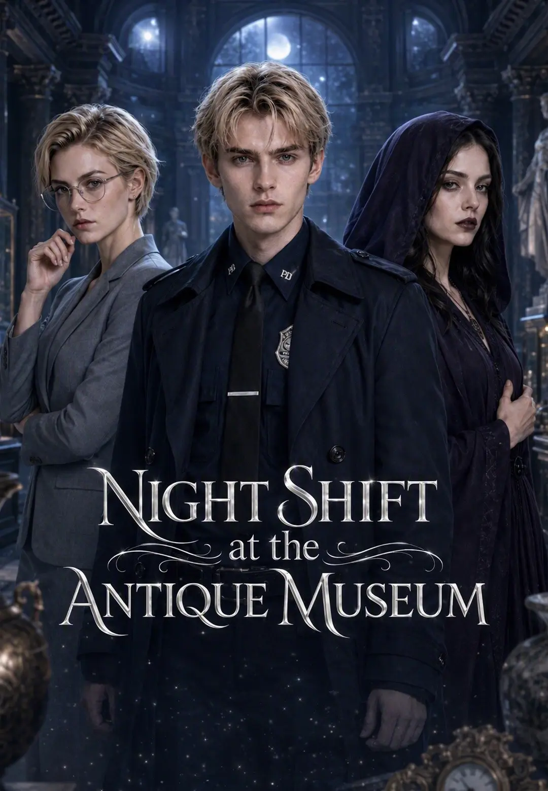 Night Shift at the Antique Museum short drama poster