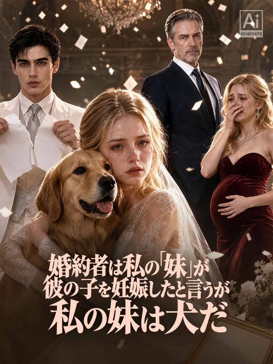 婚約者は私の「妹」が彼の子を妊娠したと言うが 私の妹は犬だ short drama poster