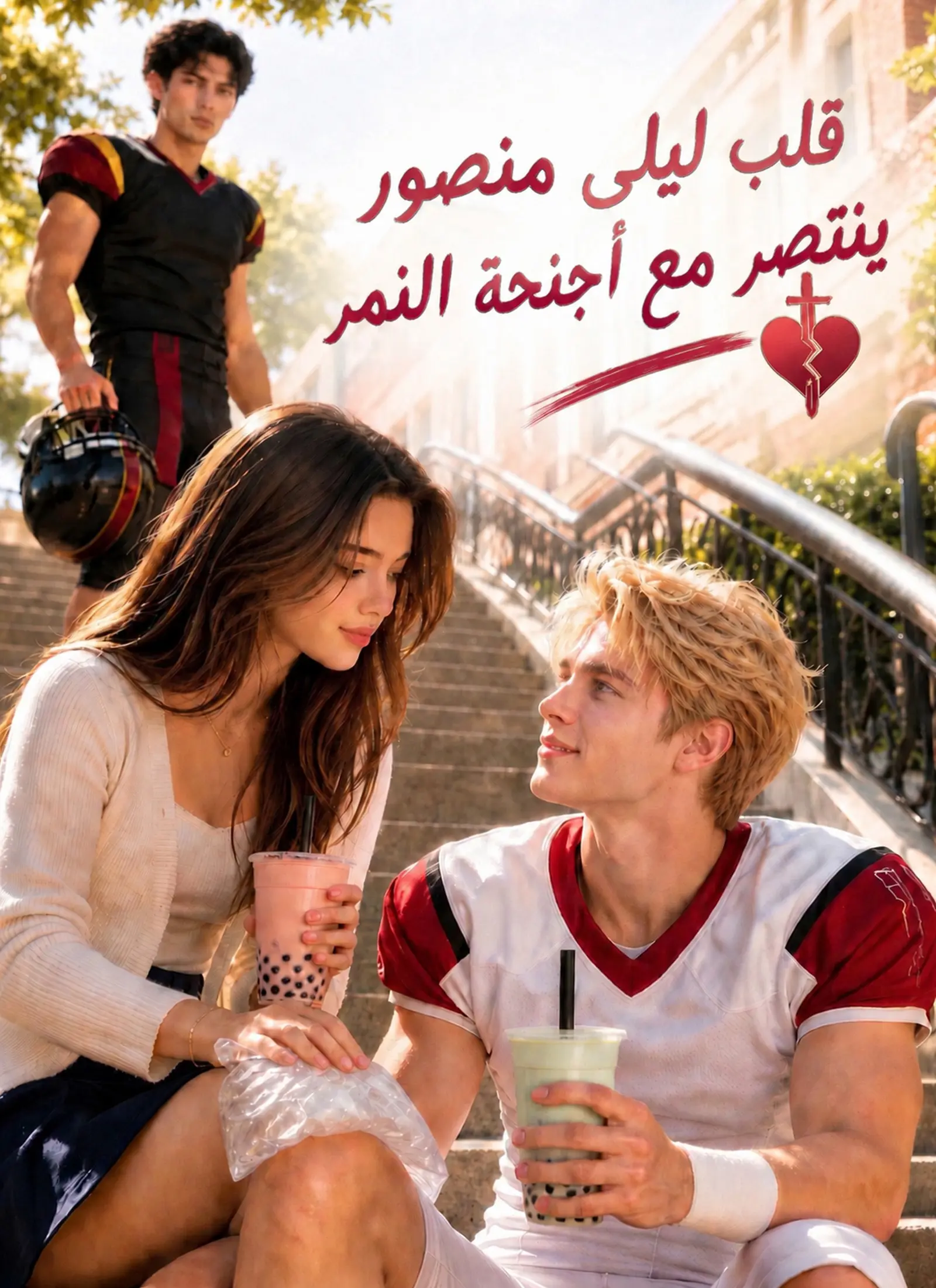 قلب ليلى منصور ينتصر مع أجنحة النمر short drama poster