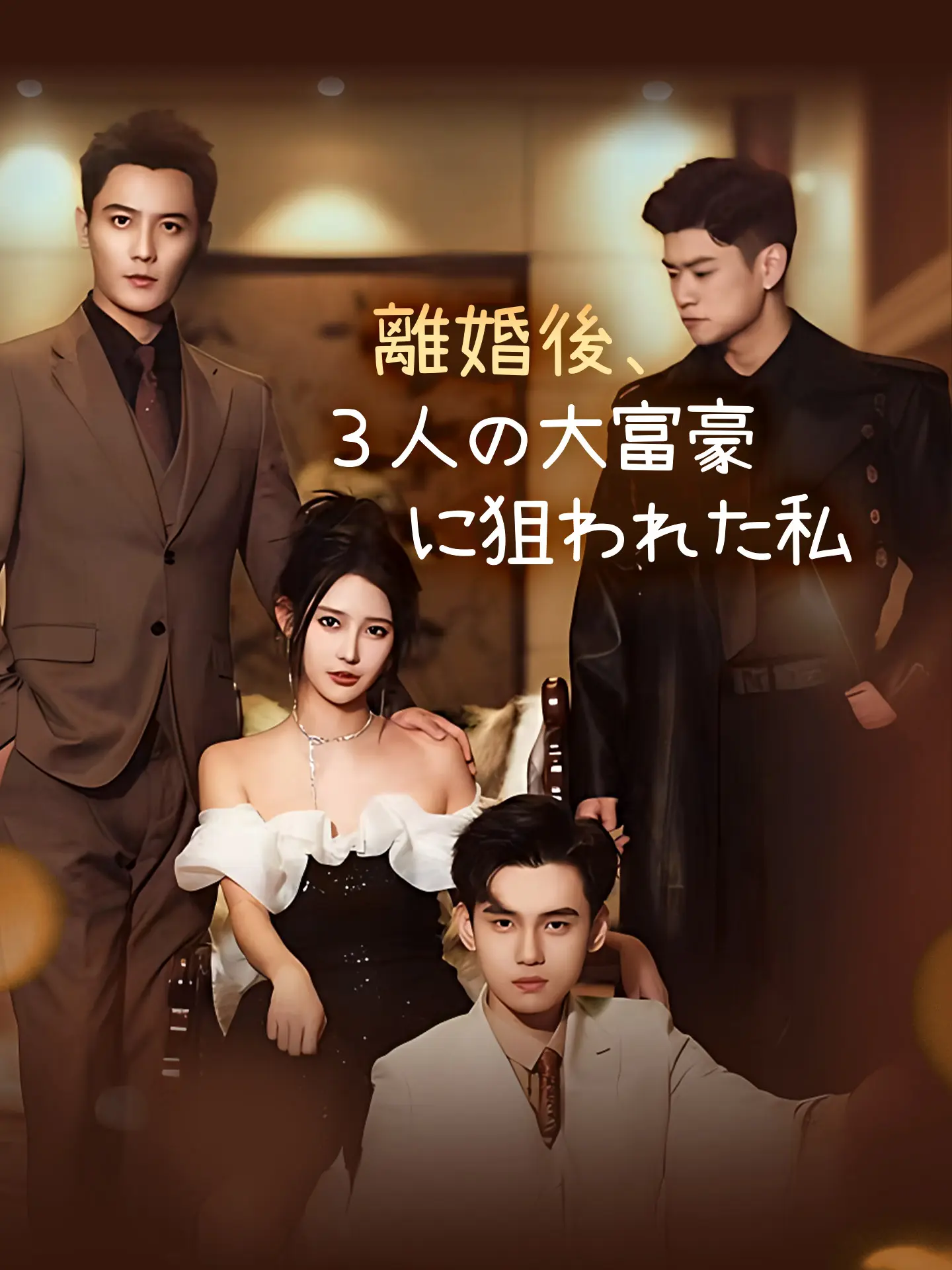 離婚後、３人の大富豪に狙われた私 short drama poster