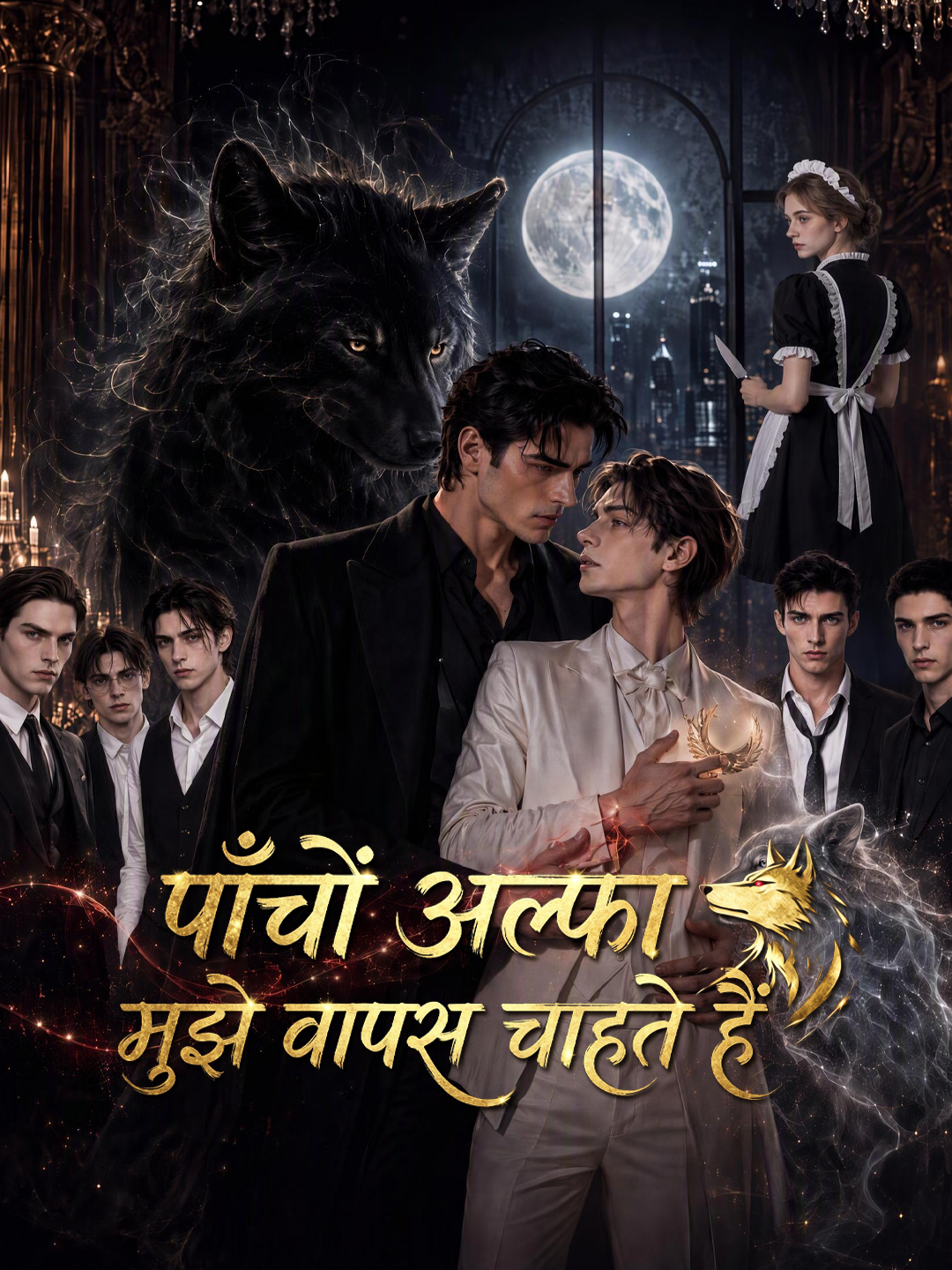 पाँचों अल्फा मुझे वापस चाहते हैं short drama poster