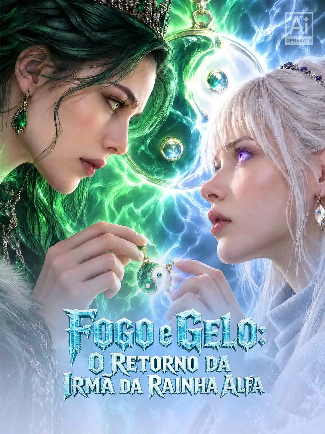 Fogo e Gelo: O Retorno da Irmã da Rainha Alfa short drama poster