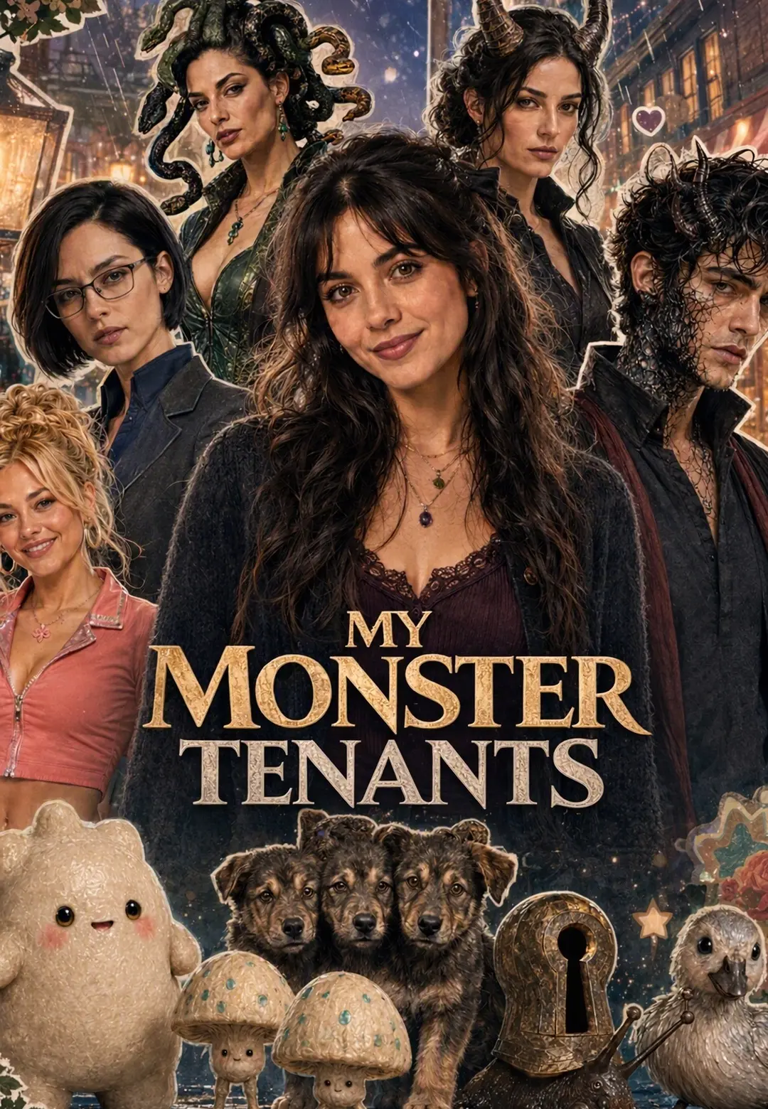 MY MONSTER TENANTS short drama poster