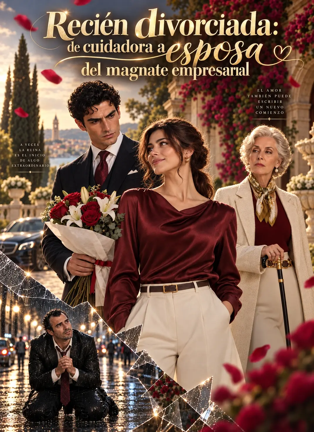Recién divorciada: de cuidadora a esposa del magnate empresarial short drama poster