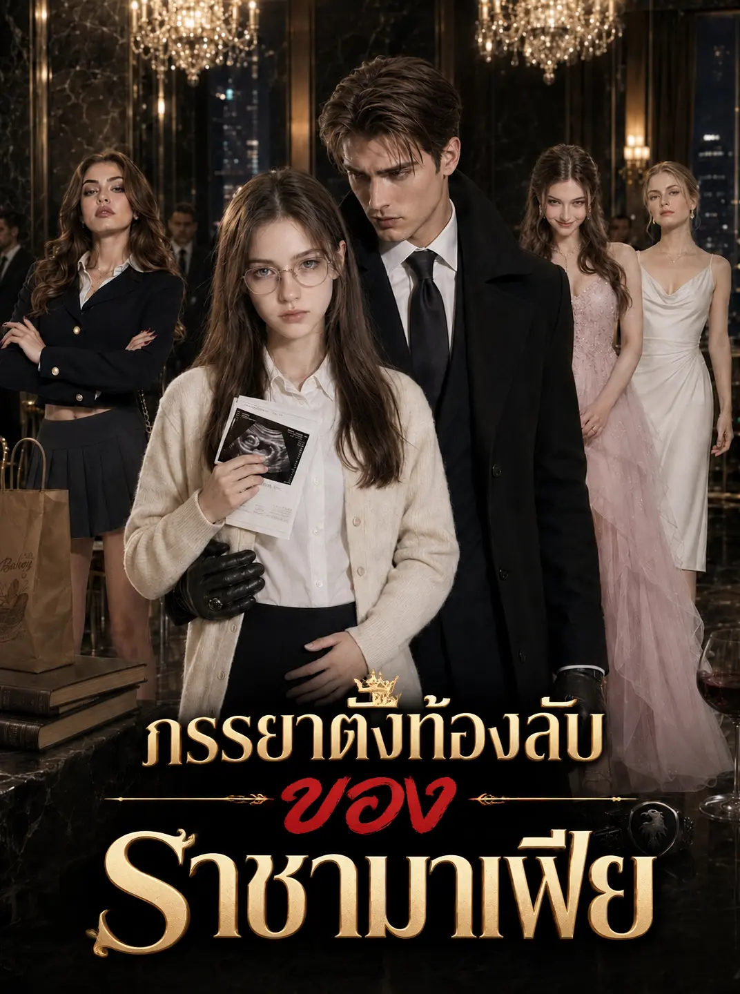 ภรรยาท้องลับของราชามาเฟีย short drama poster