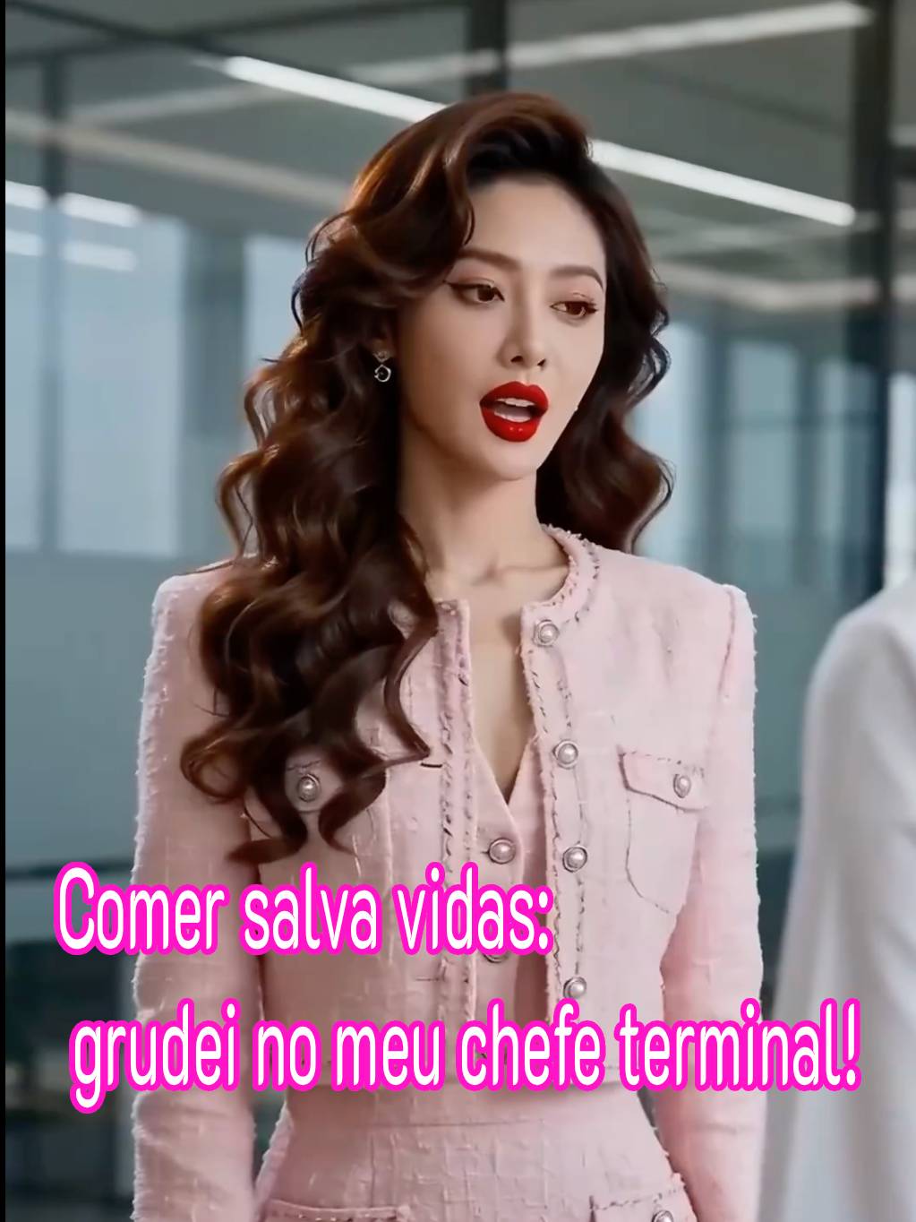 Comer salva vidas: grudei no meu chefe terminal! short drama poster