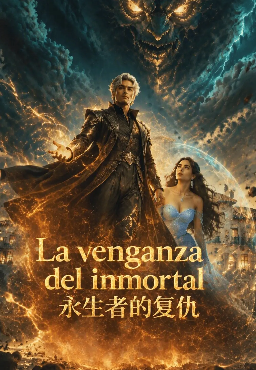 La venganza del inmortal short drama poster
