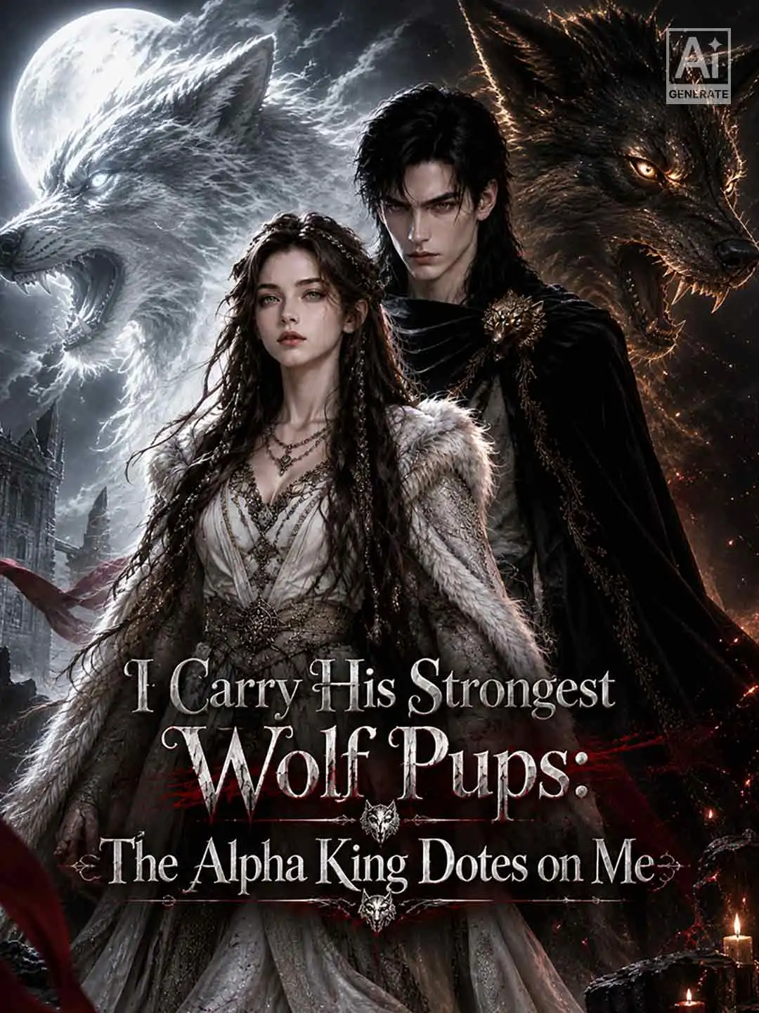 I Carry His Strongest Wolf Pups：The Alpha King Dotes on Me short drama poster