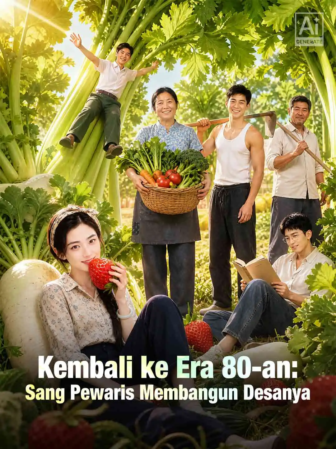 Kembali ke Era 80-an: Sang Pewaris Membangun Desanya short drama poster