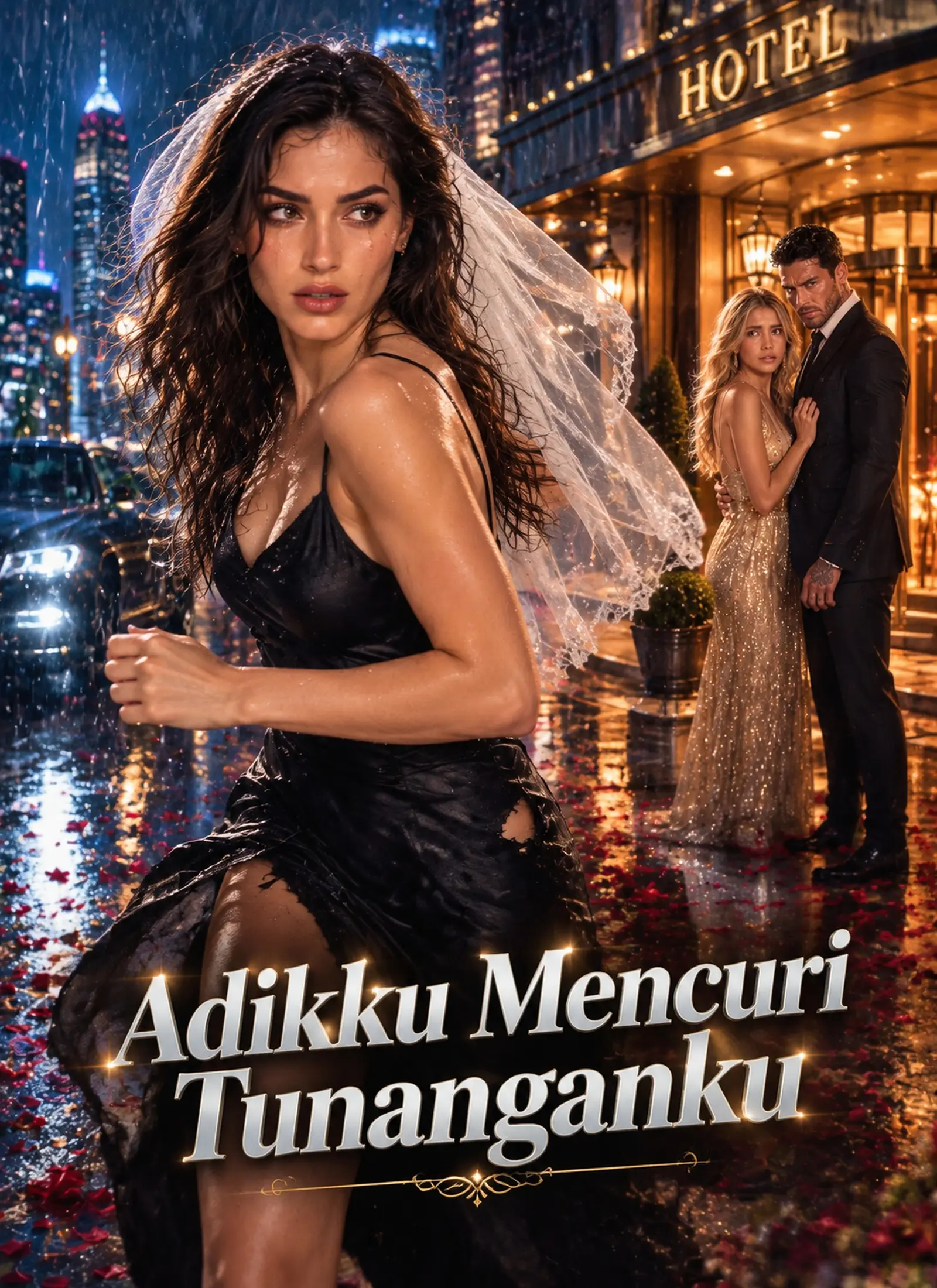 [Dubbing]Adikku Mencuri Tunanganku short drama poster