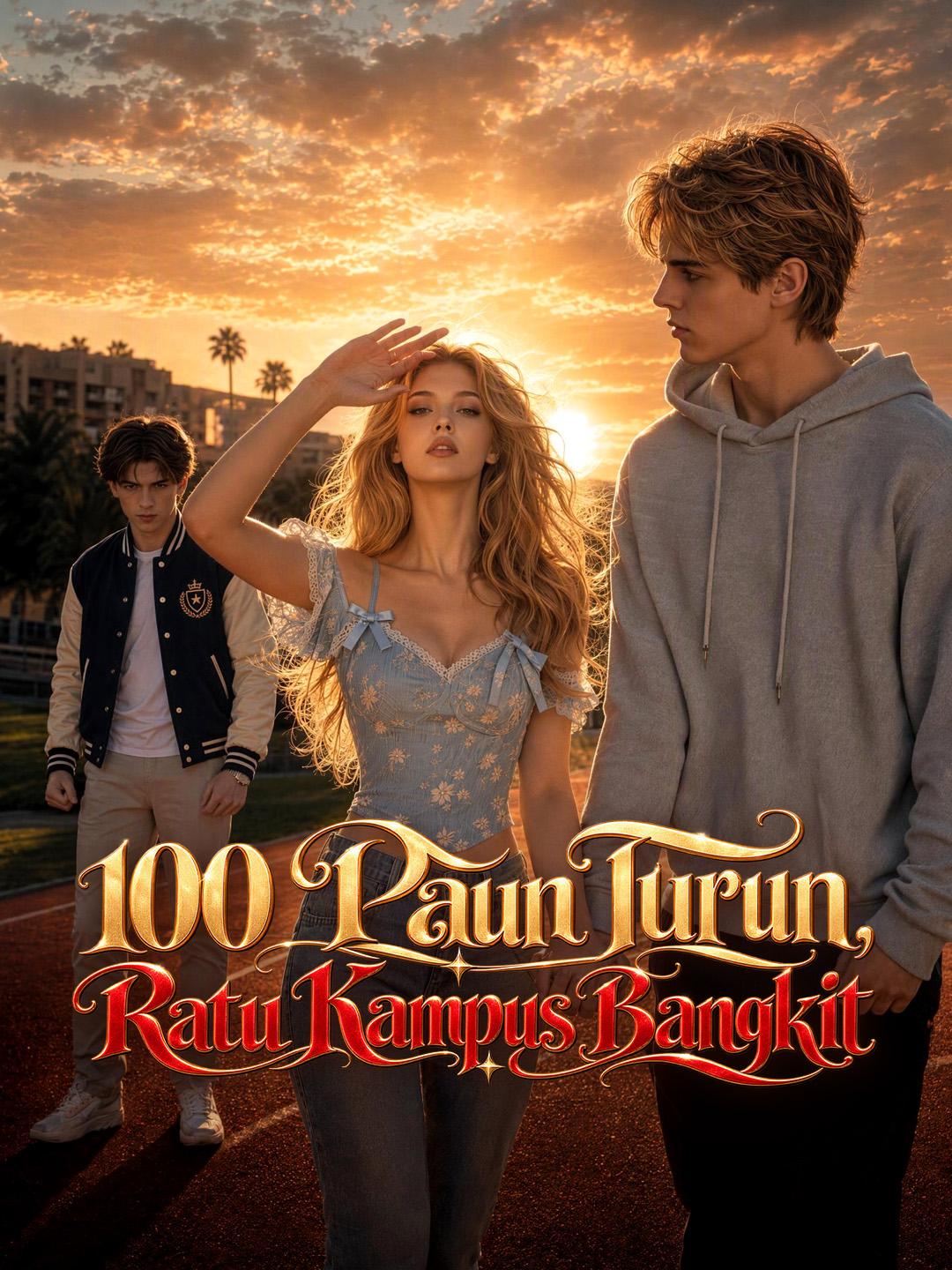 100 Paun Turun, Ratu Kampus Bangkit short drama poster