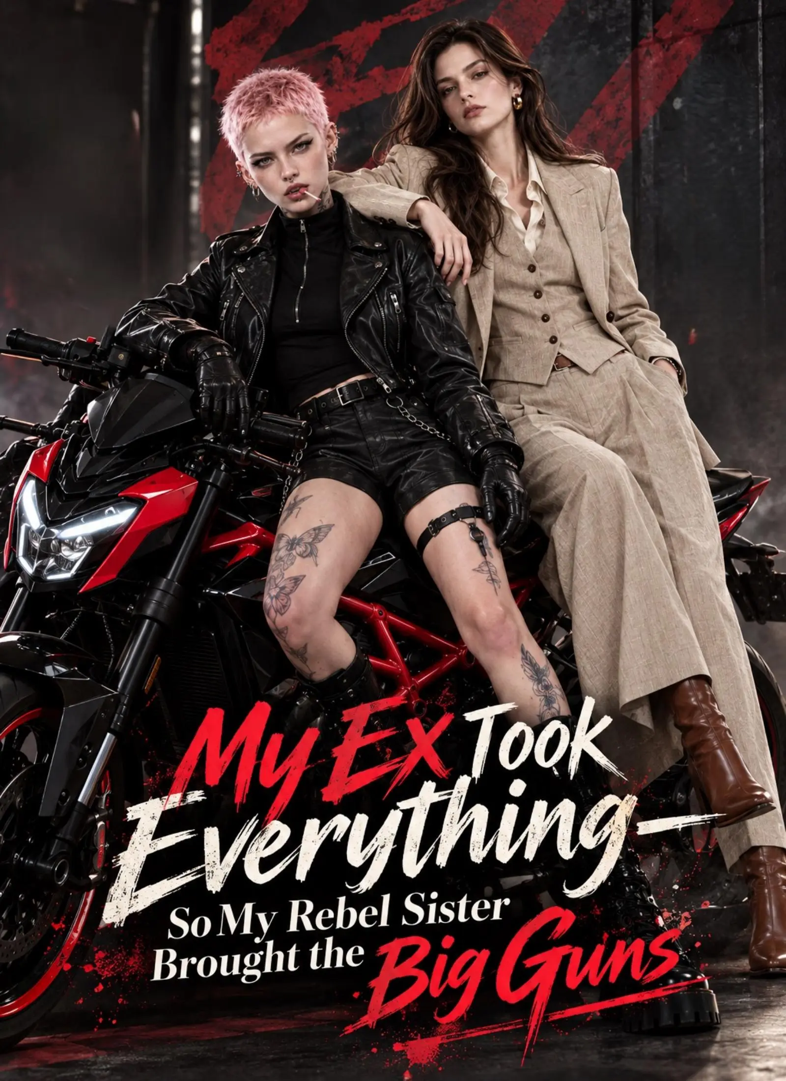 My Ex Took Everything—So My Rebel Sister Brought the Big Guns short drama poster